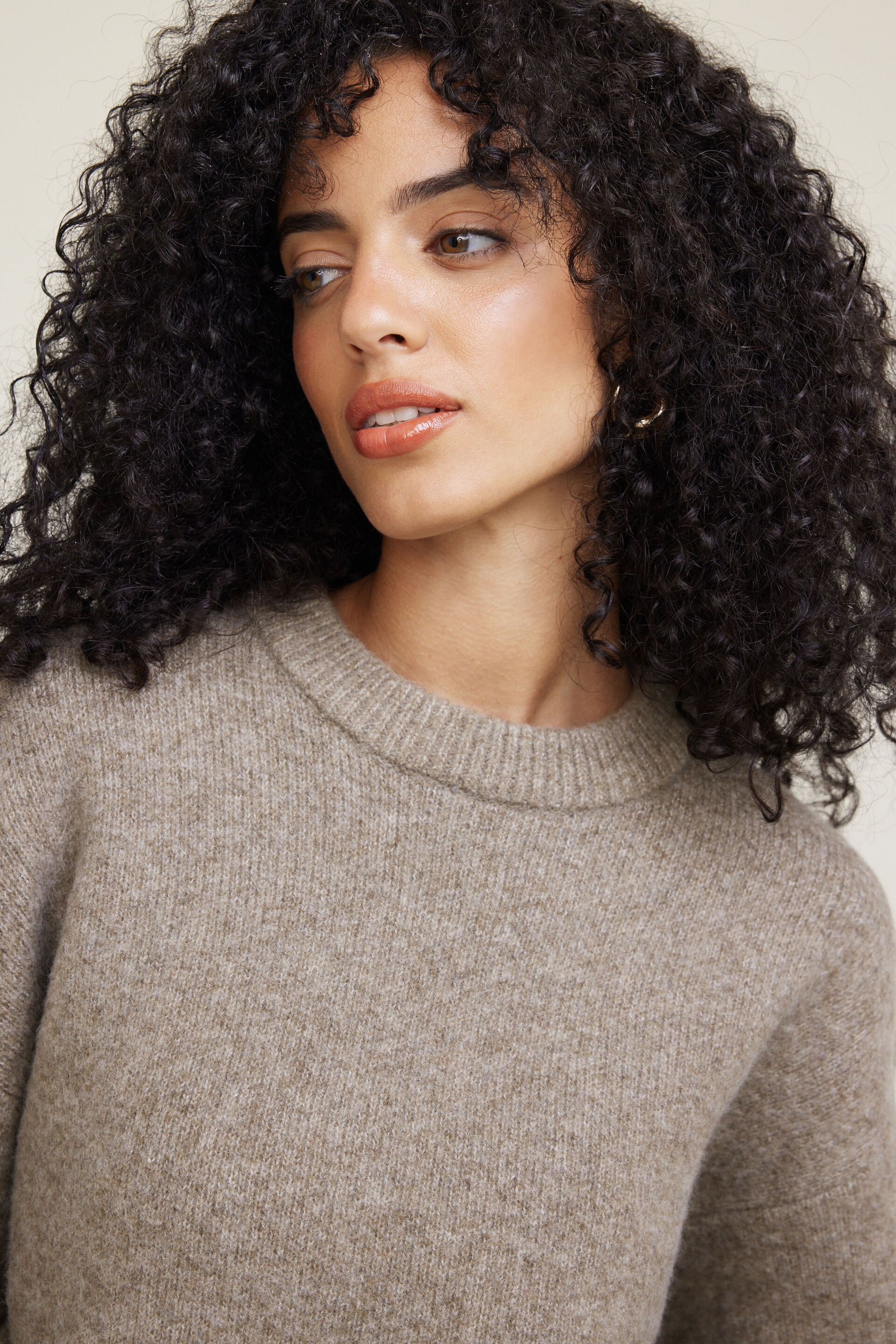 Jane Boxy Crewneck Sweater