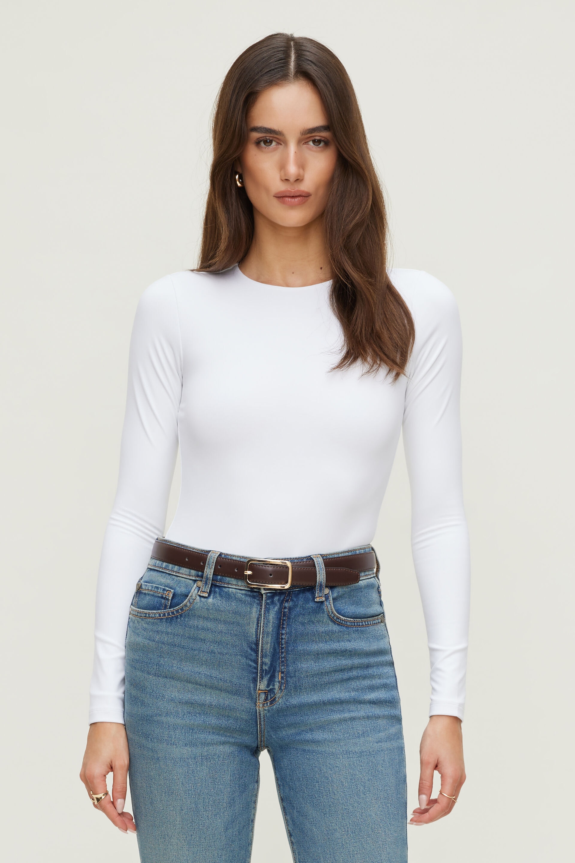 Sculpt Crewneck Bodysuit
