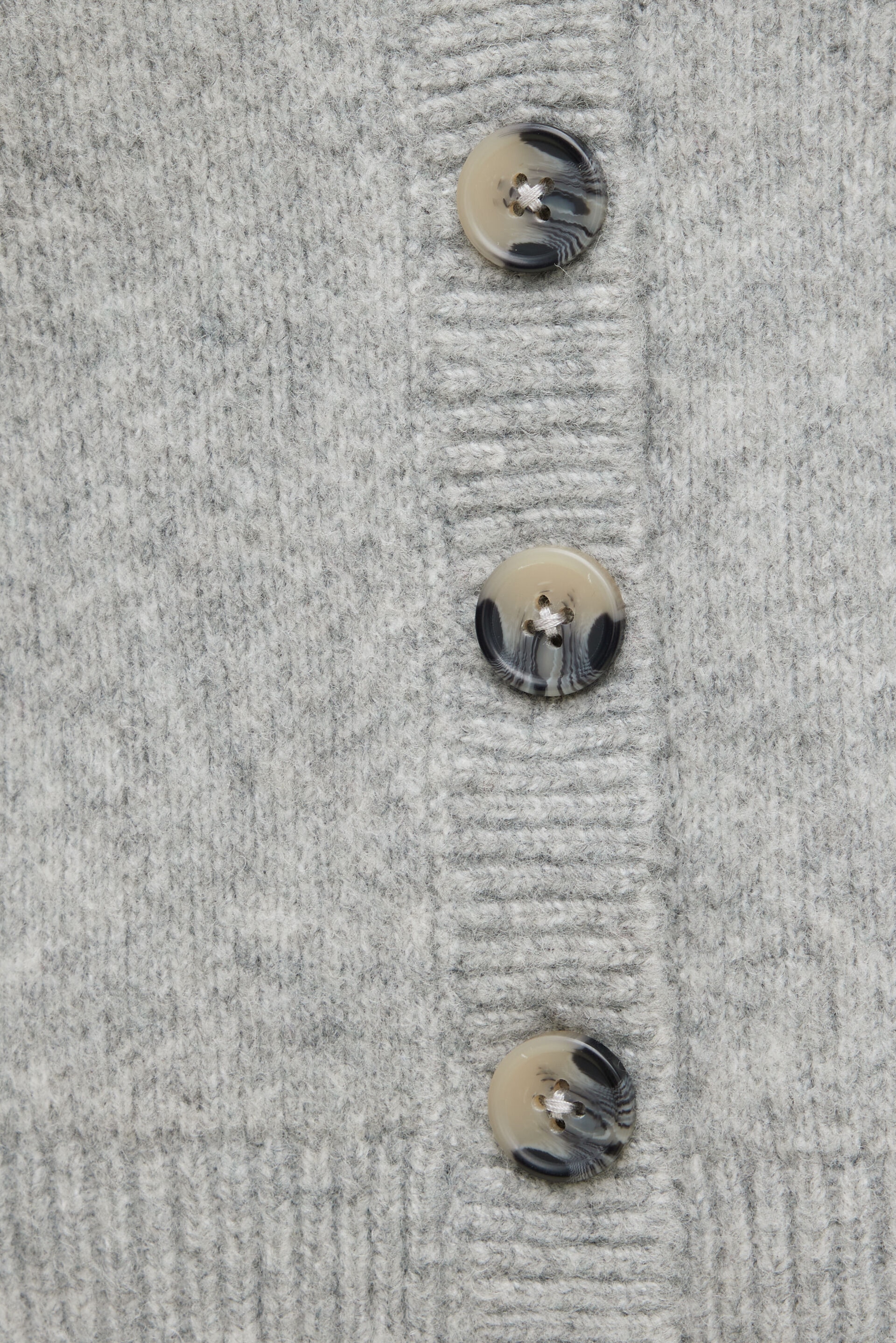 Relaxed V Neck Cardigan