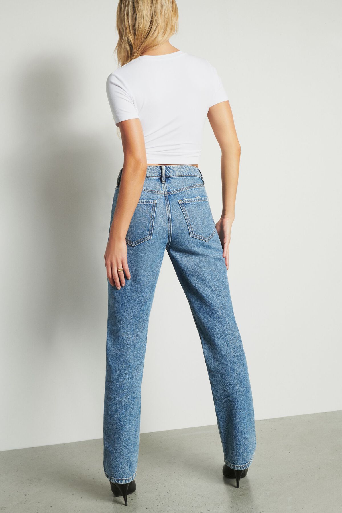 Dynamite Irina Straight Leg Jeans - 10006203307J