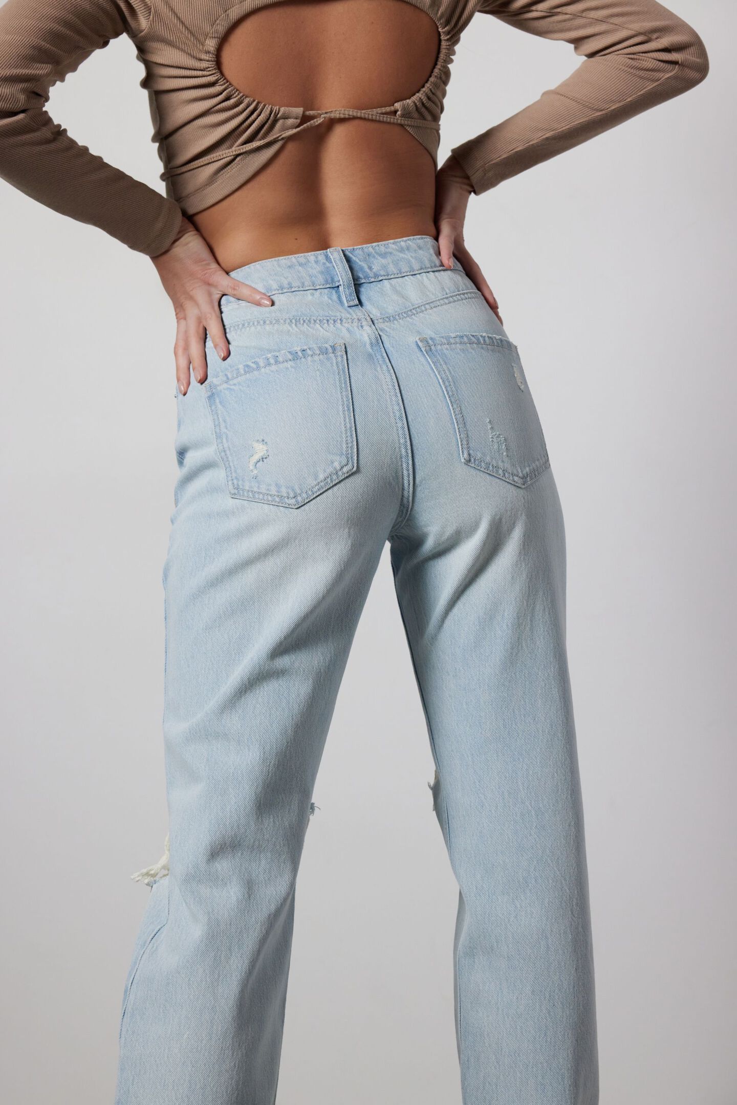 Irina Straight Leg Jeans | Dynamite