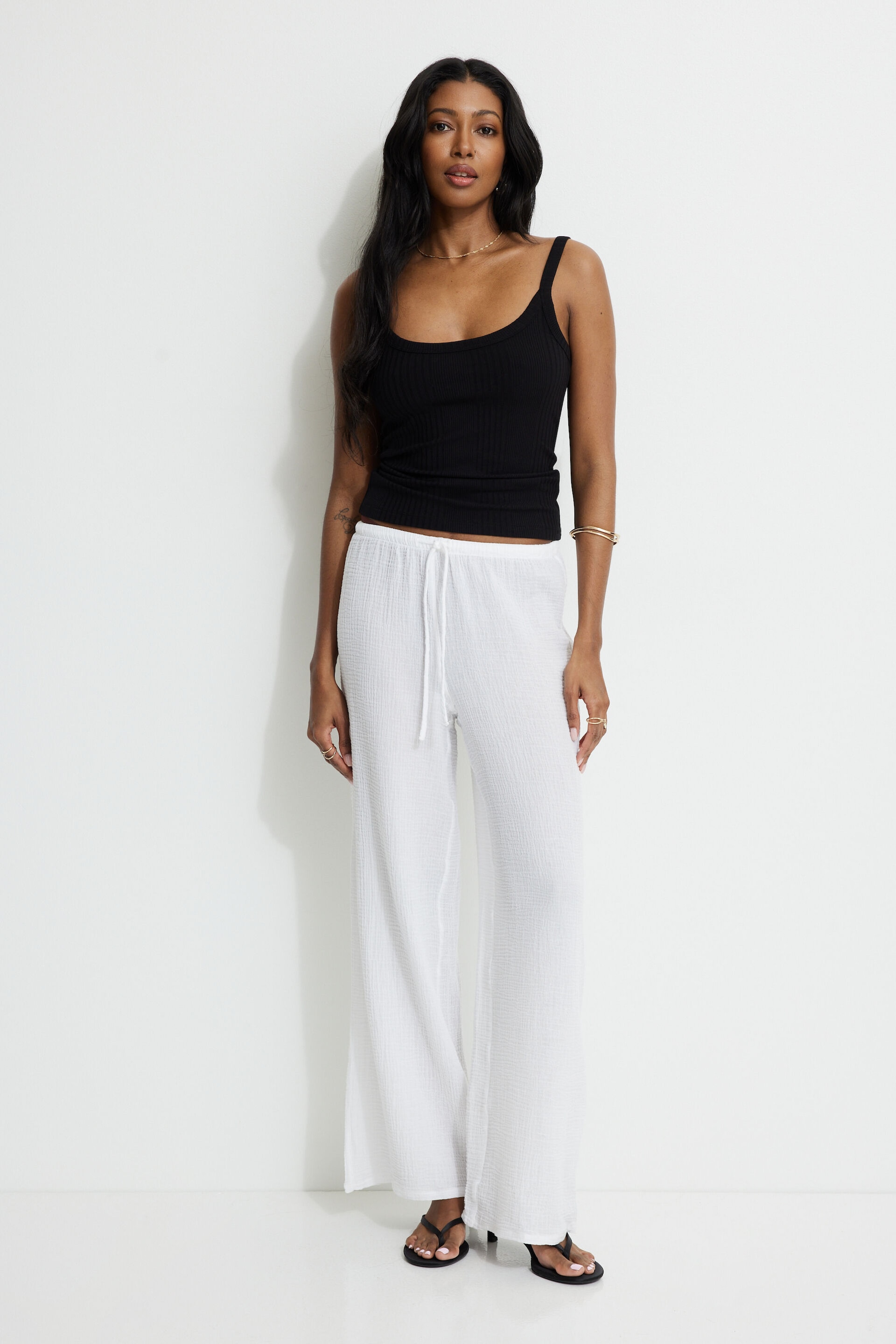 Variegated Rib Cami Top