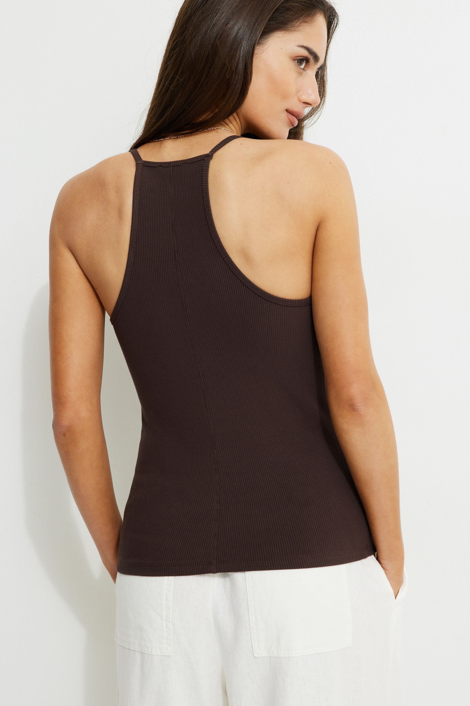 Ribbed Racerback Camisole
