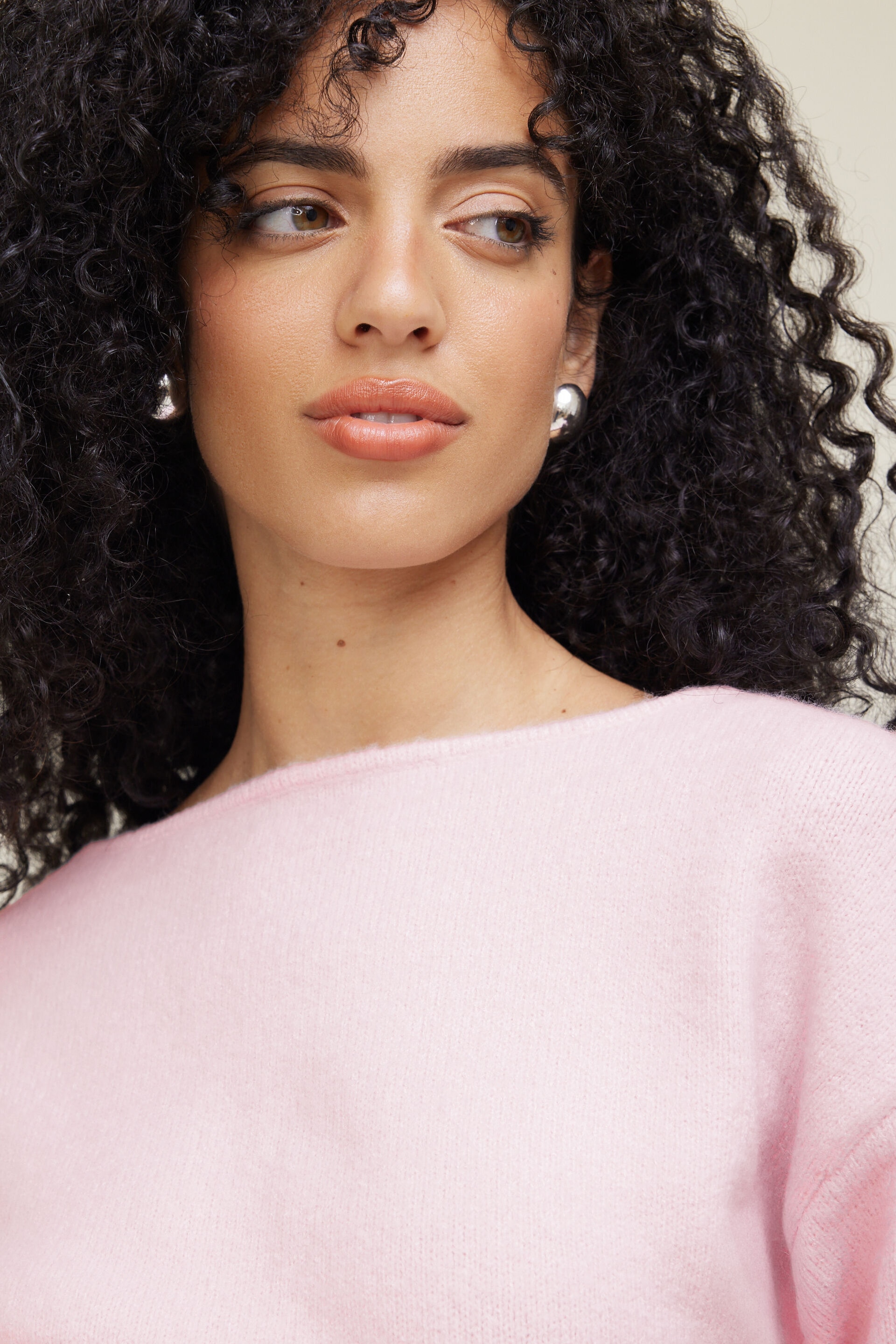 Juliet Cinched Boat Neck Sweater