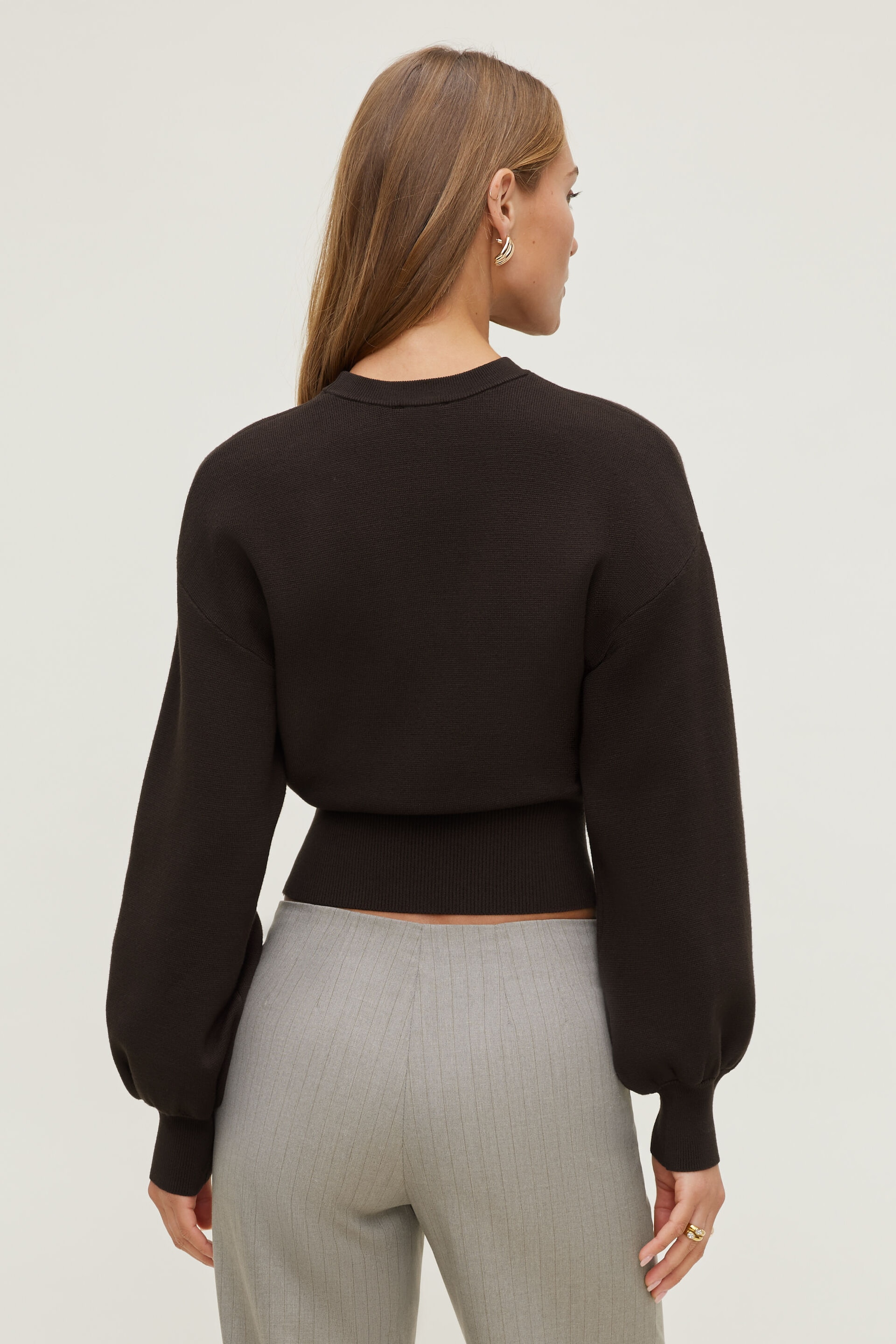 Balloon Sleeve Sweater