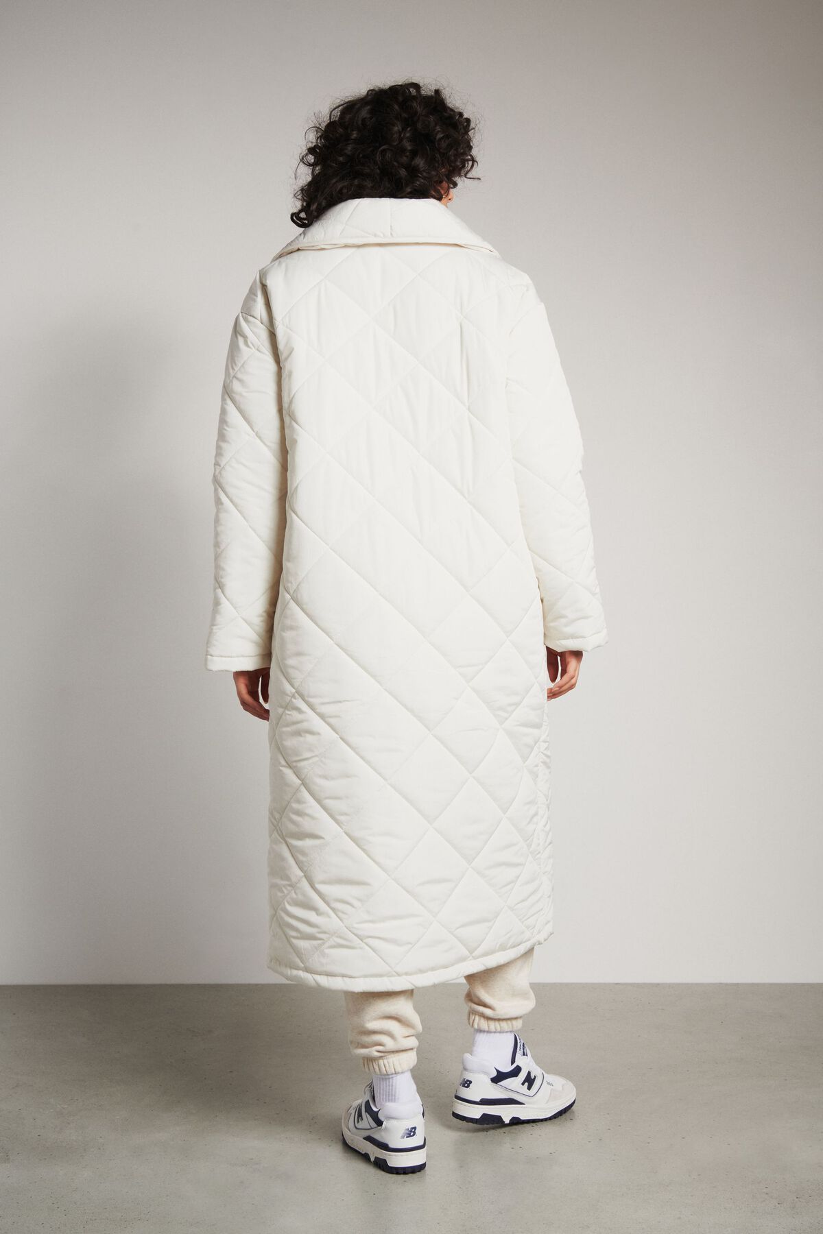 Dynamite Long Quilted Puffer. 4