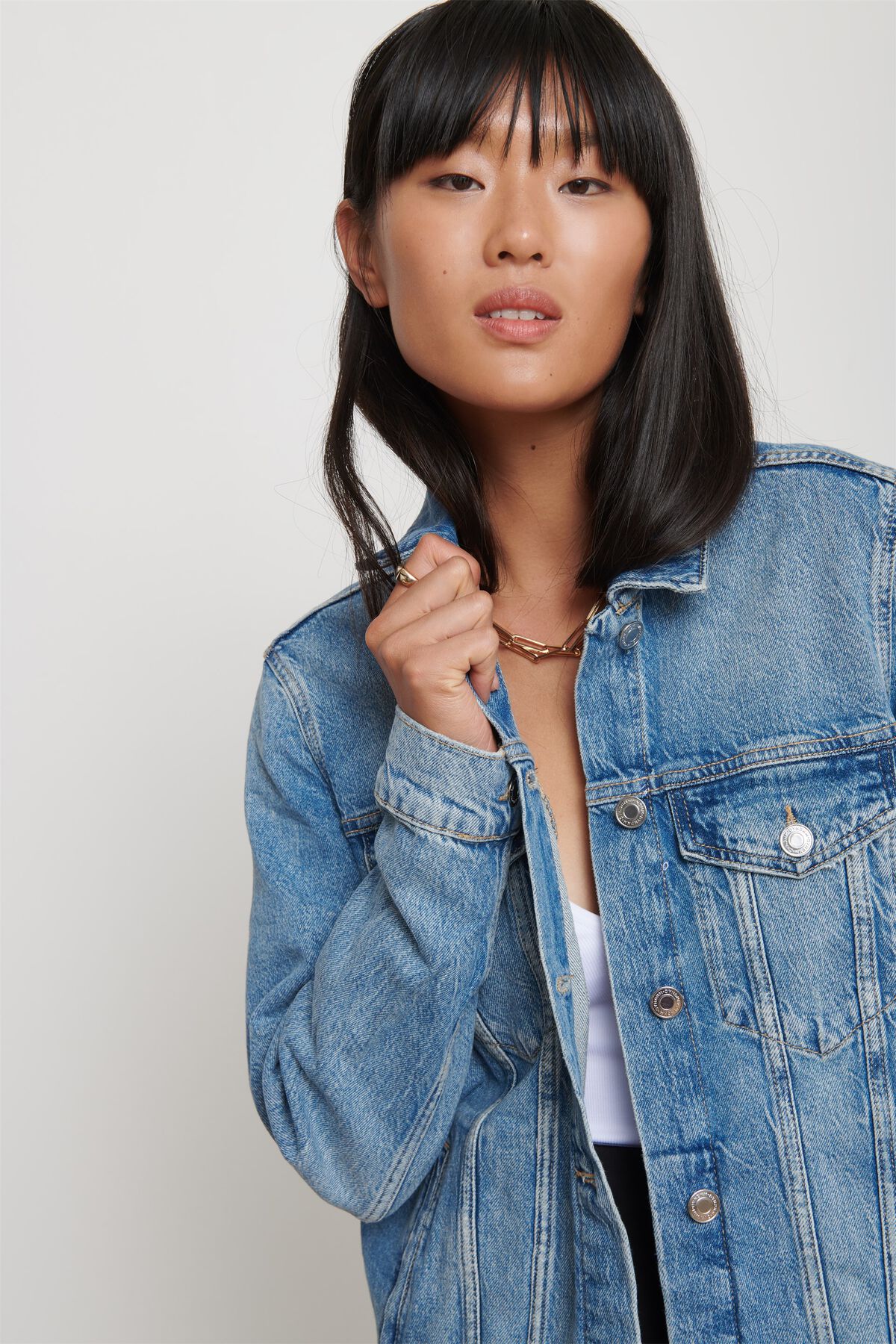 Dynamite Oversized Denim Jacket. 6 Dynamite Oversized Denim Jacket. 6