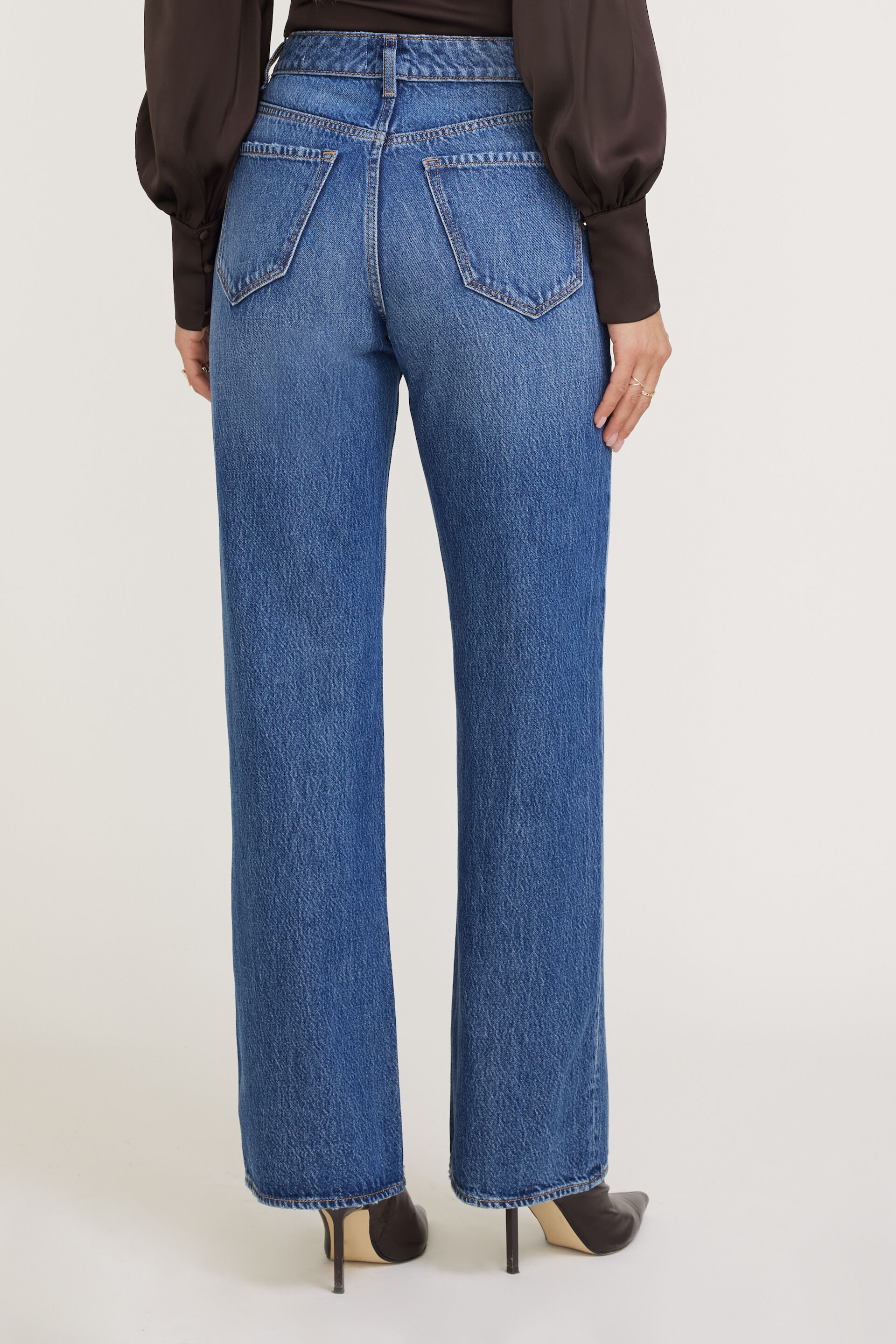 Heidi High Rise Wide Leg Jeans