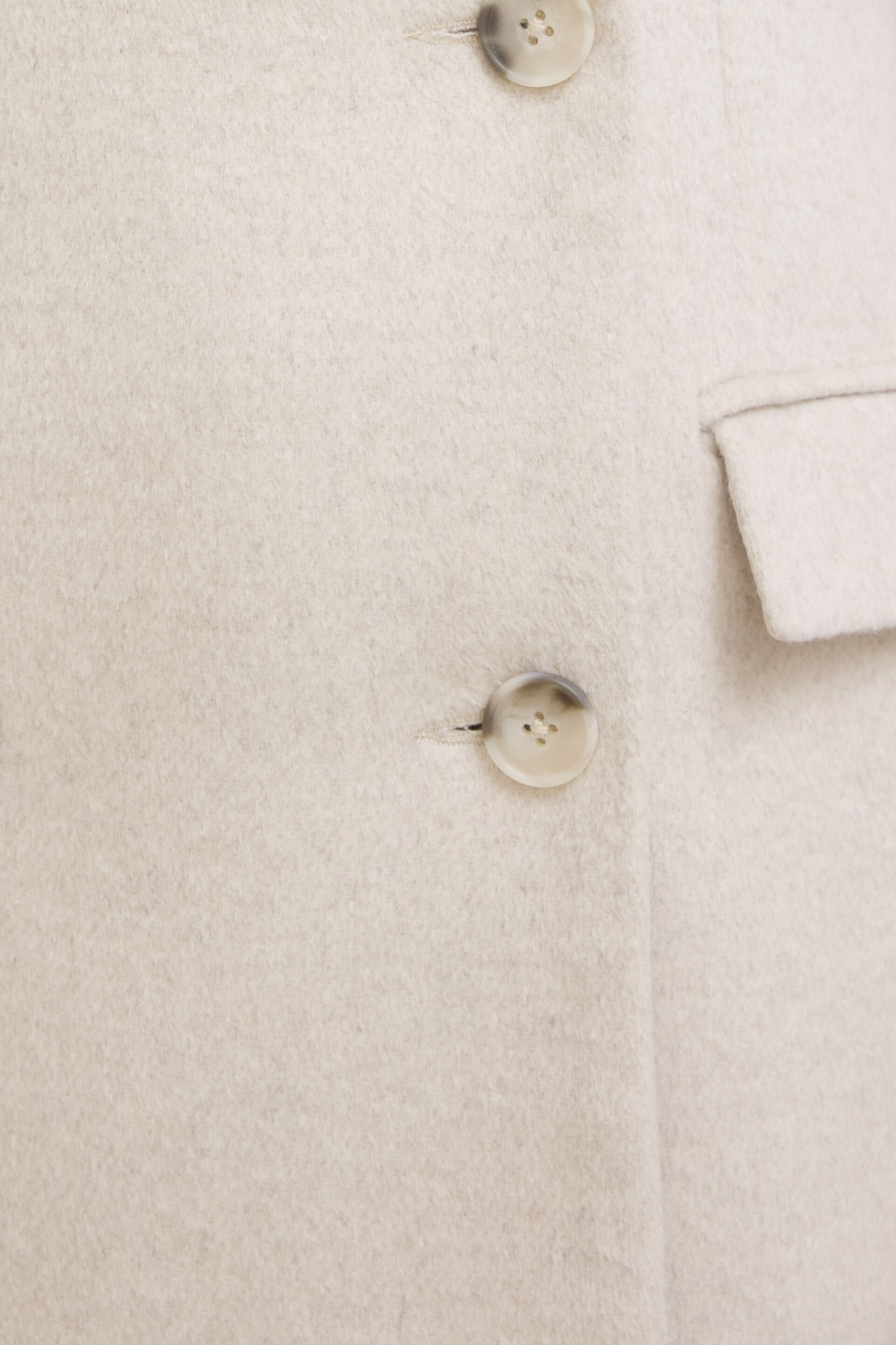 Oversized Double Breasted Wool Coat