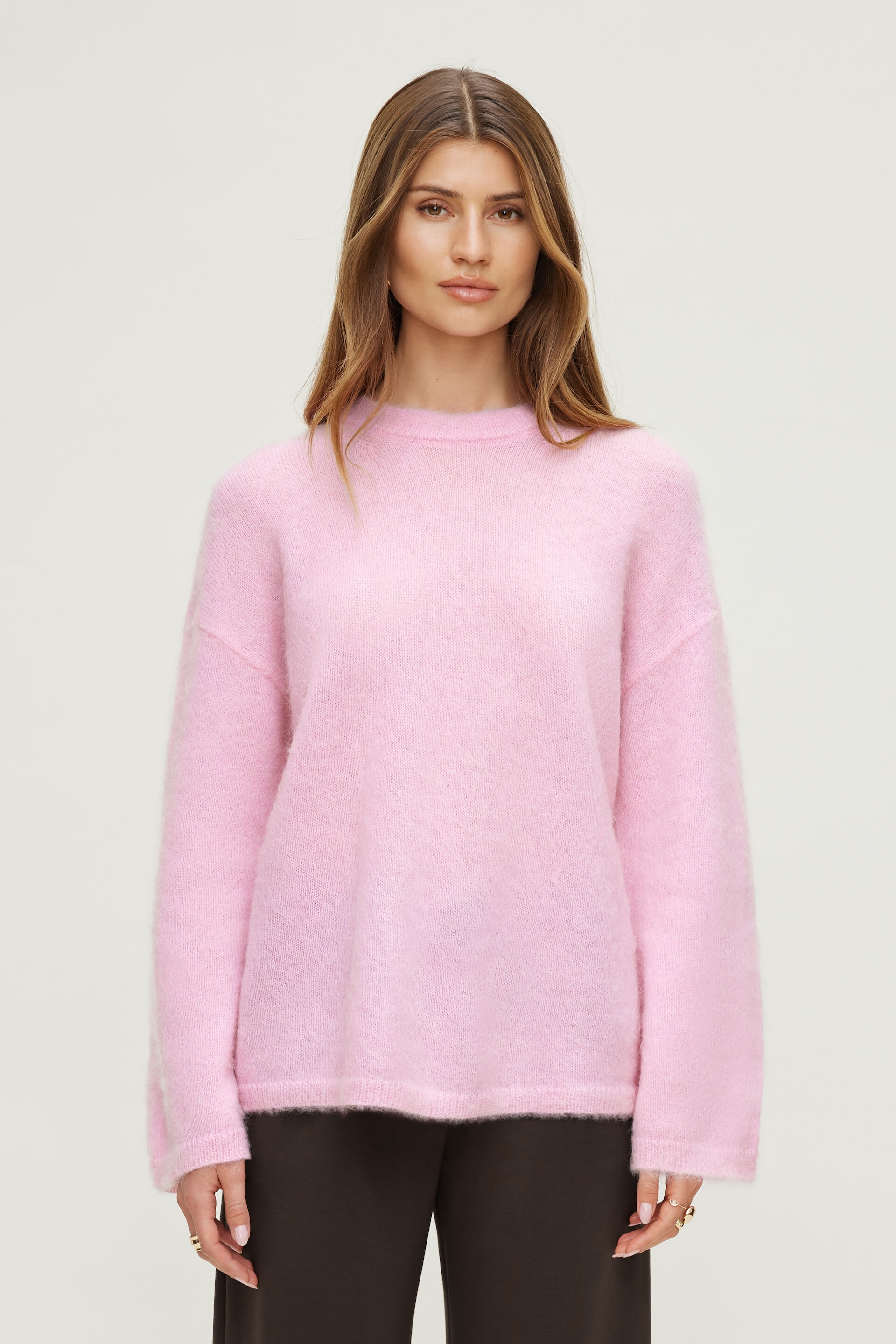 Premium Mohair Wide Sleeve Sweater