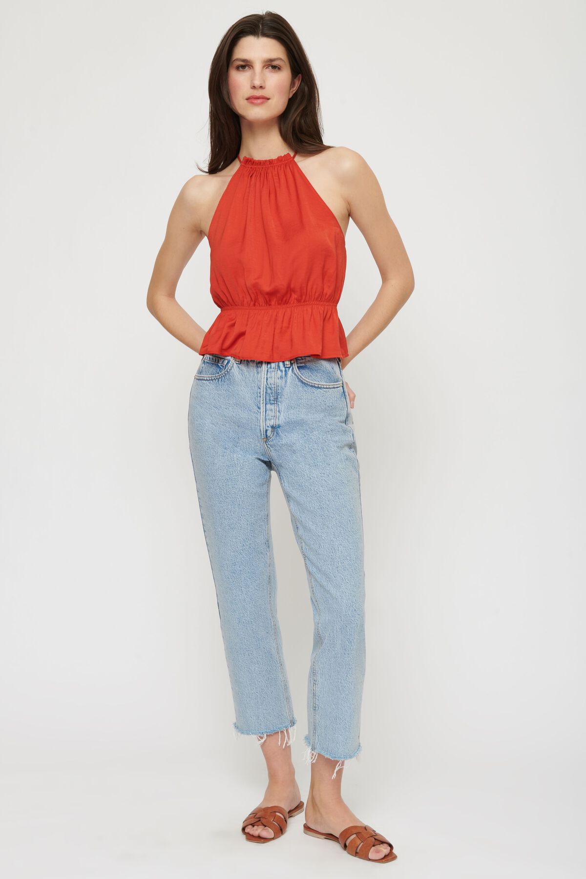 Dynamite Satin Halter Cami. 5