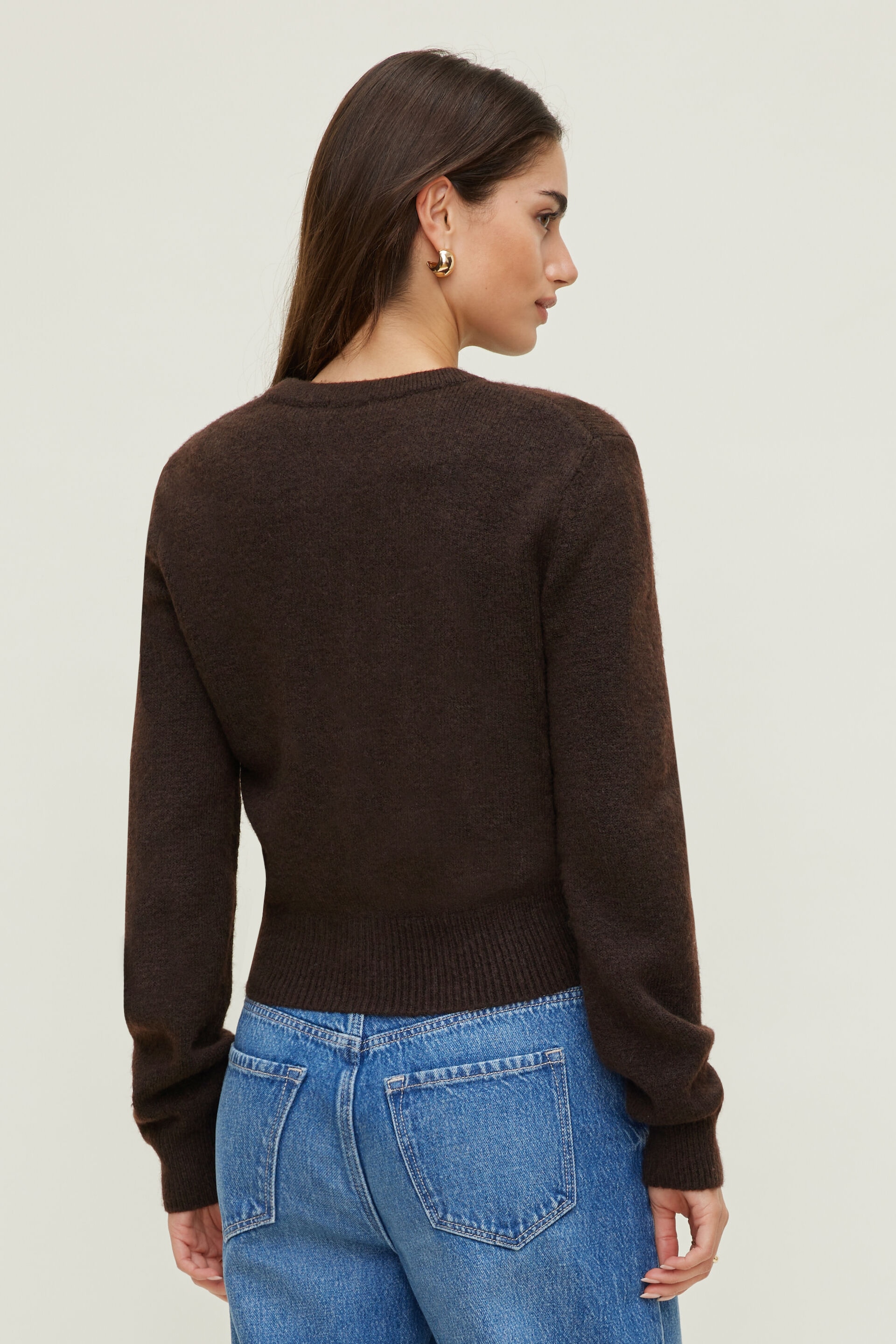 Rebecca Crewneck Cardigan