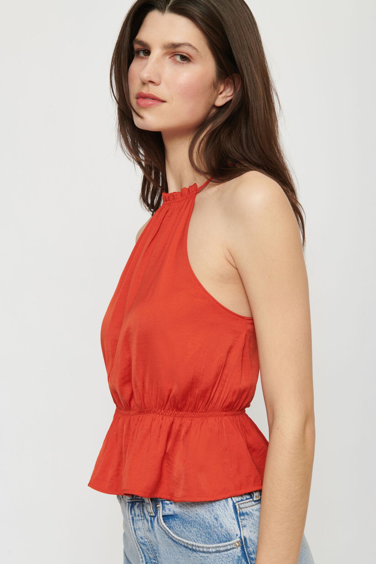 Dynamite Satin Halter Cami. 4