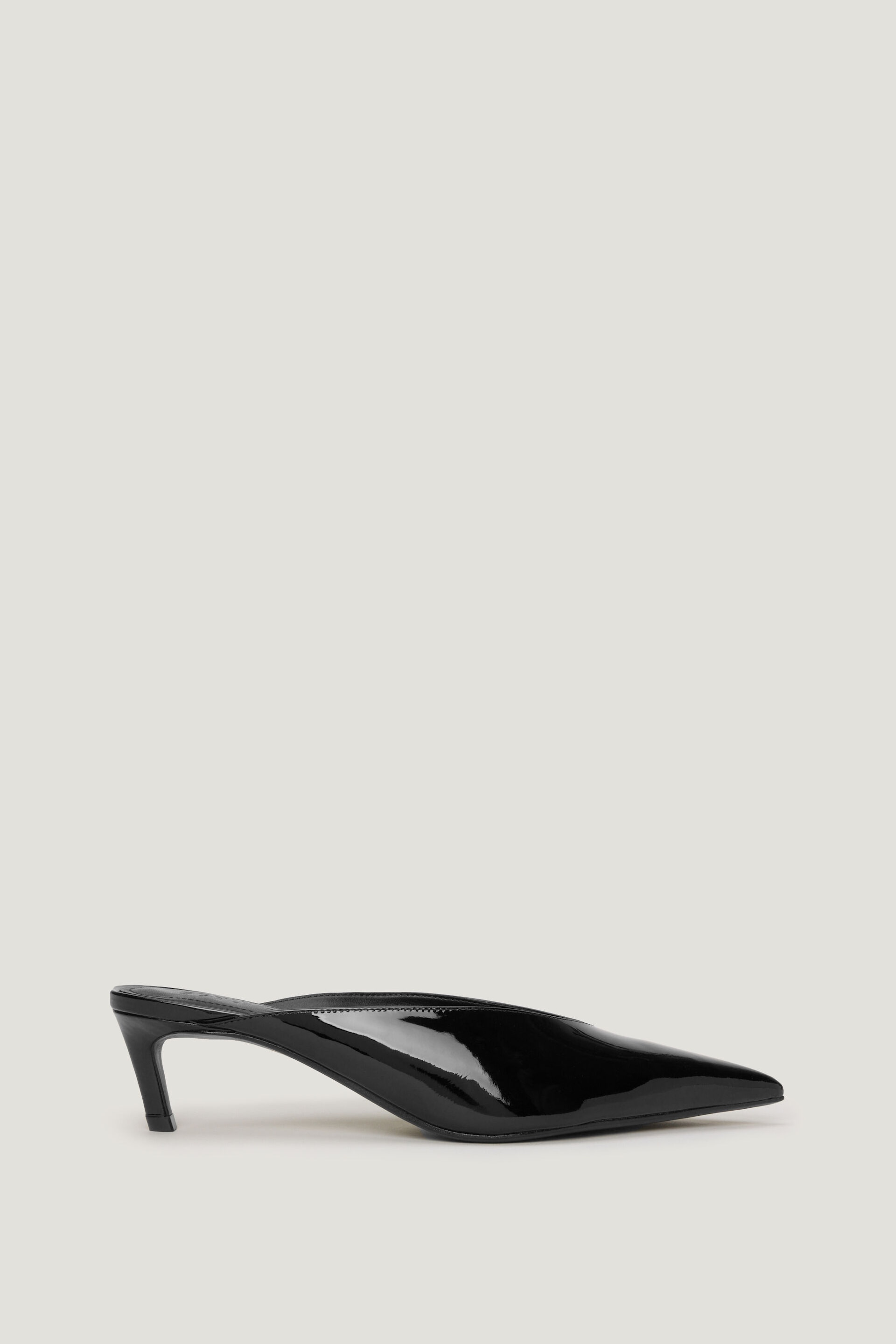 SCHUTZ | Loren Patent Heeled Mules