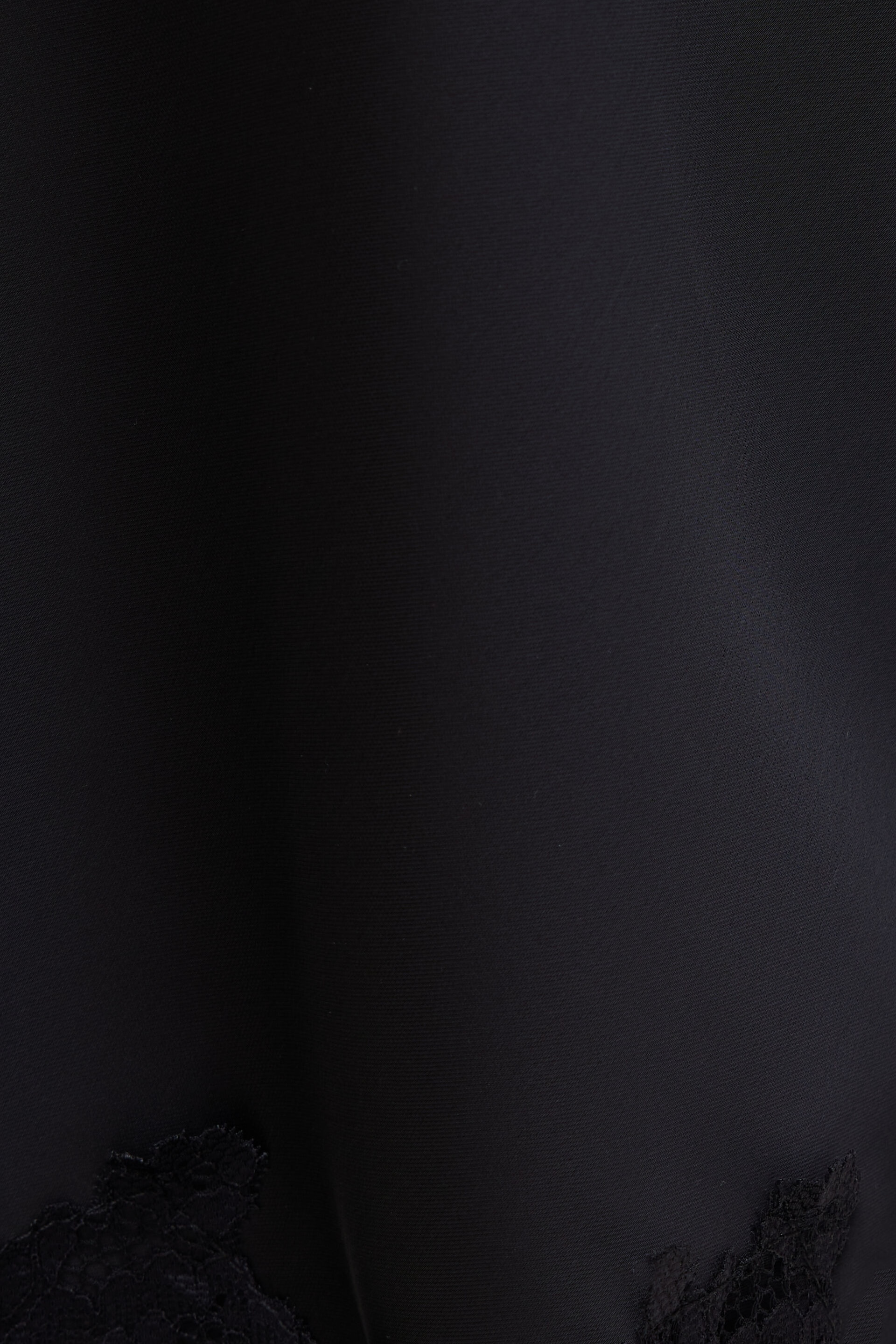 Lace Satin Midi Skirt