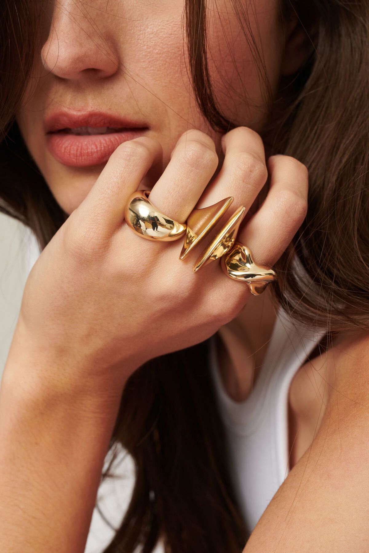 Dynamite 3-Pack Statement Rings. 5