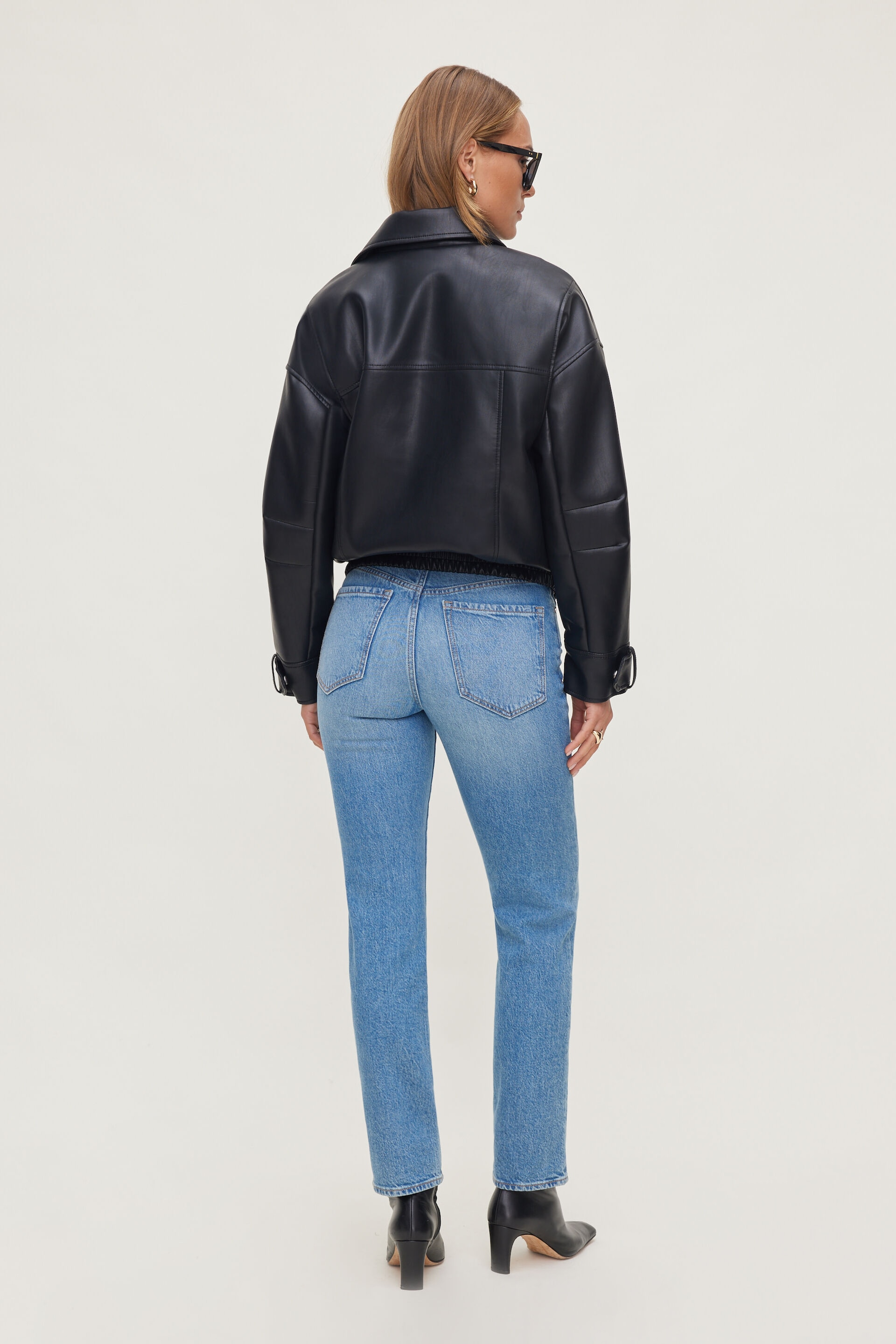 Frenchie High Rise Slim Leg Jeans