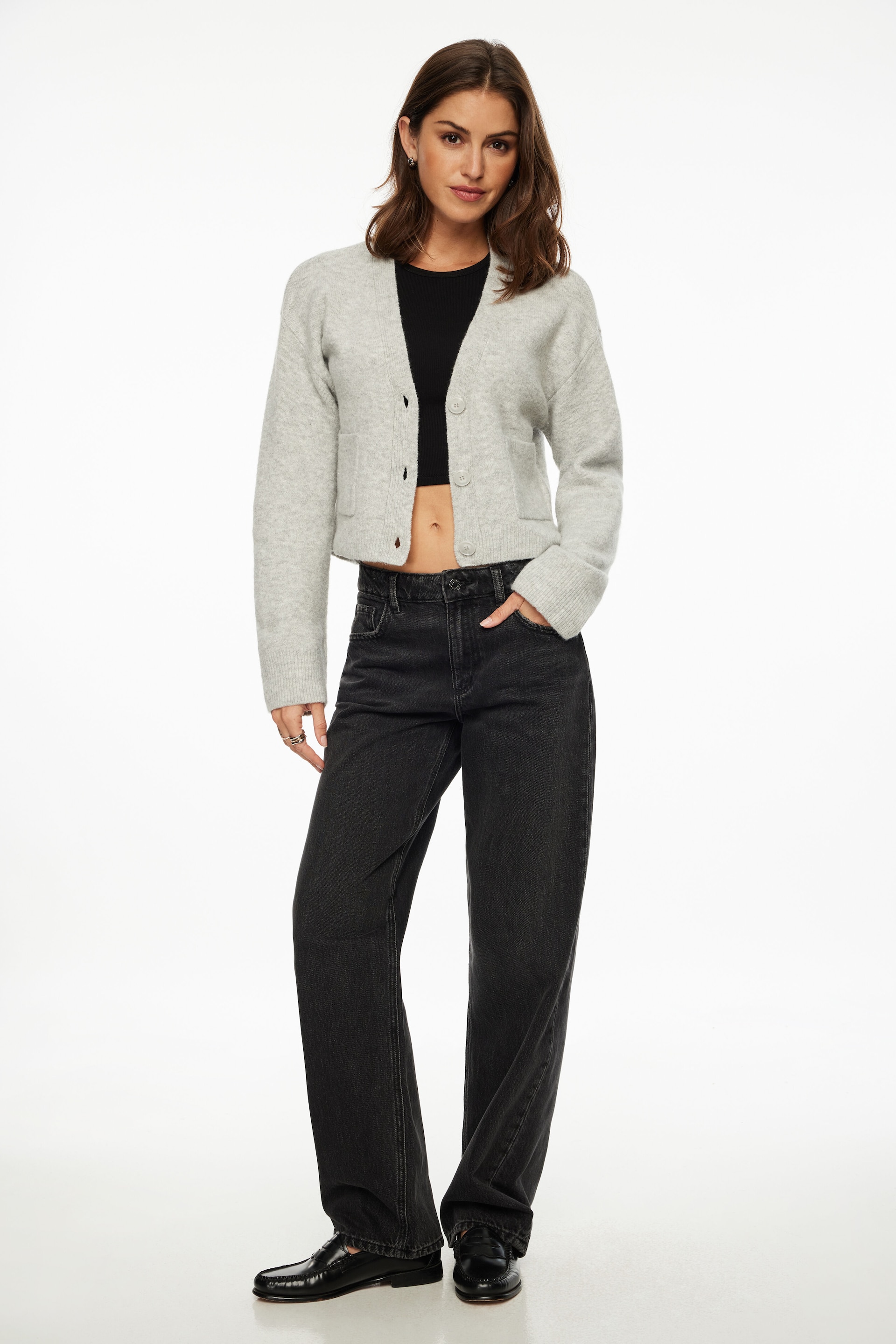 Heavenlyarn™ Abbey Cropped Cardigan