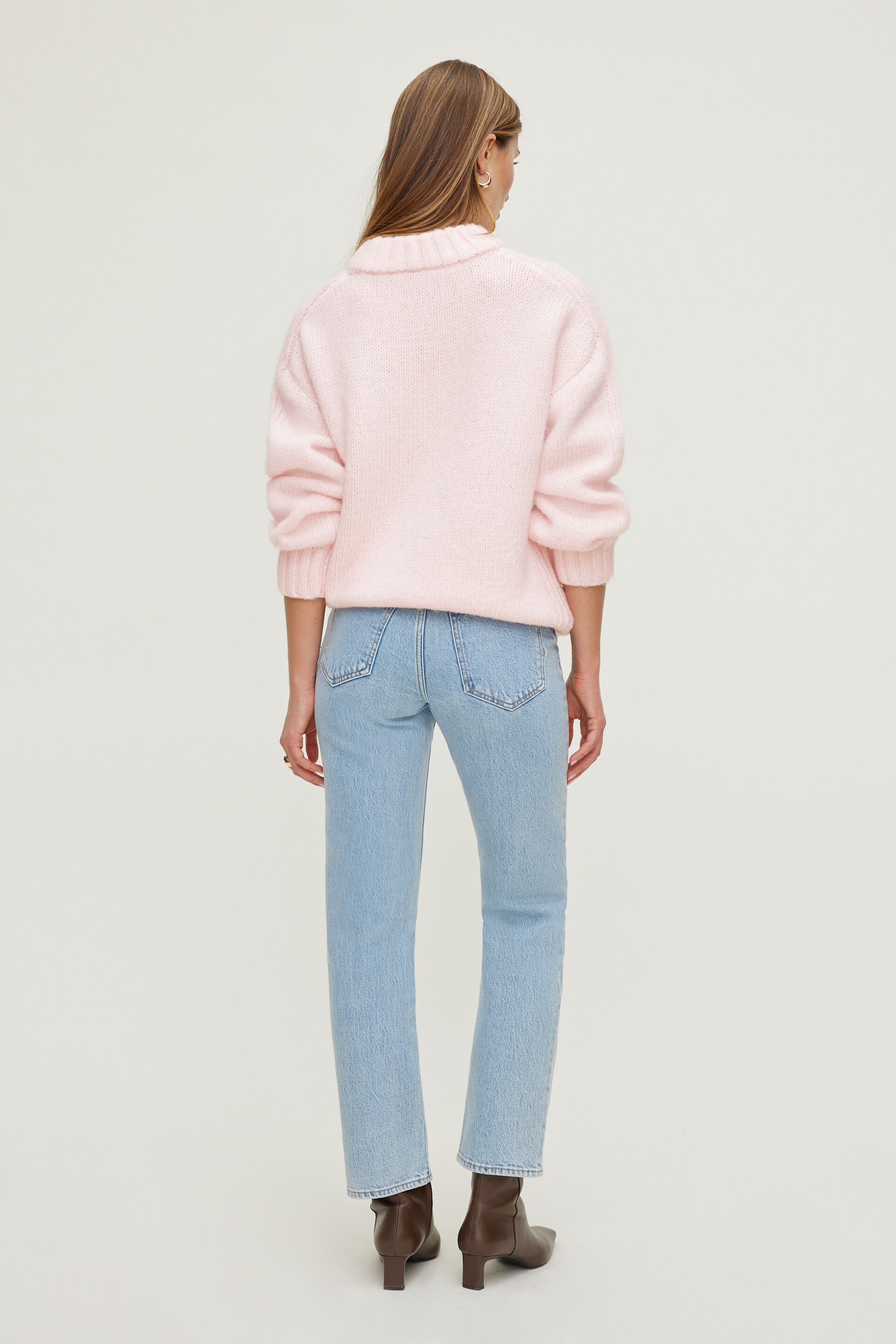 Frenchie High Rise Slim Leg Jeans