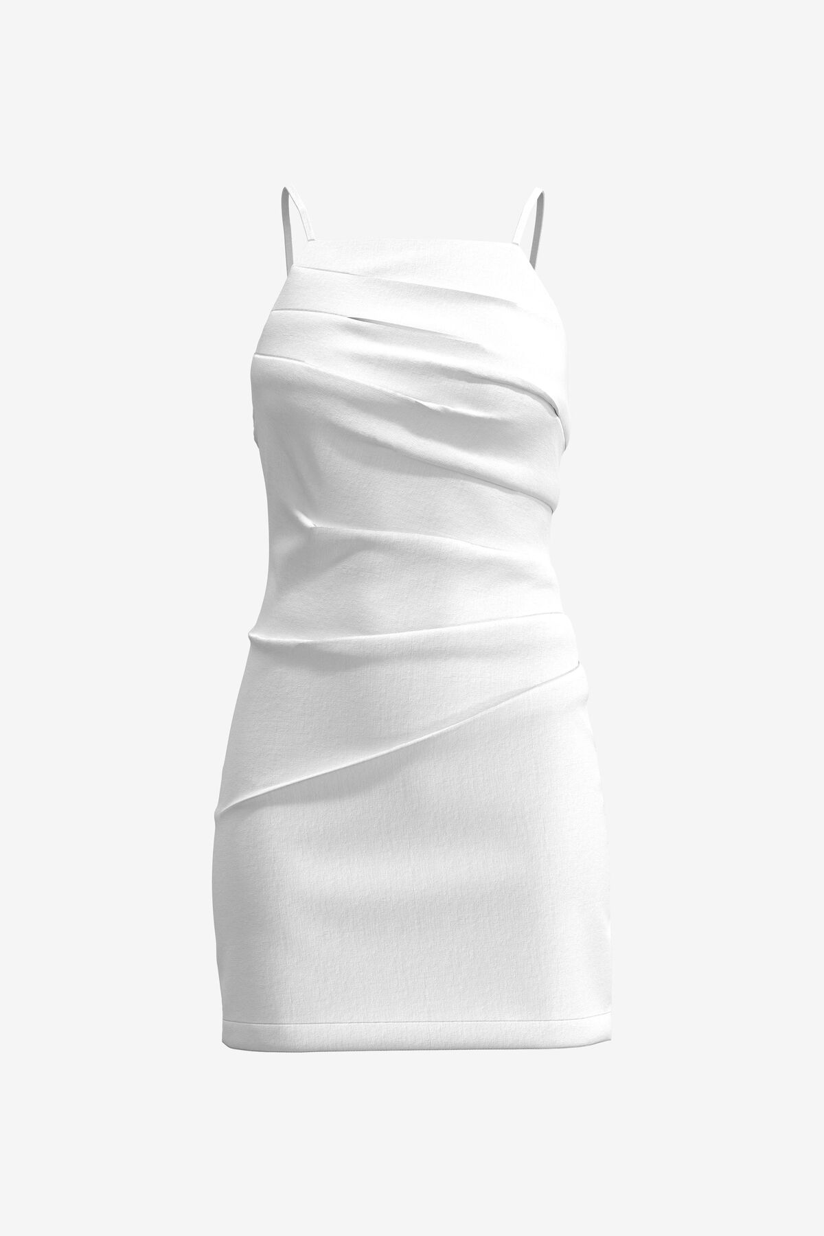 Dynamite Jennifer Ruched Mini Dress. 6