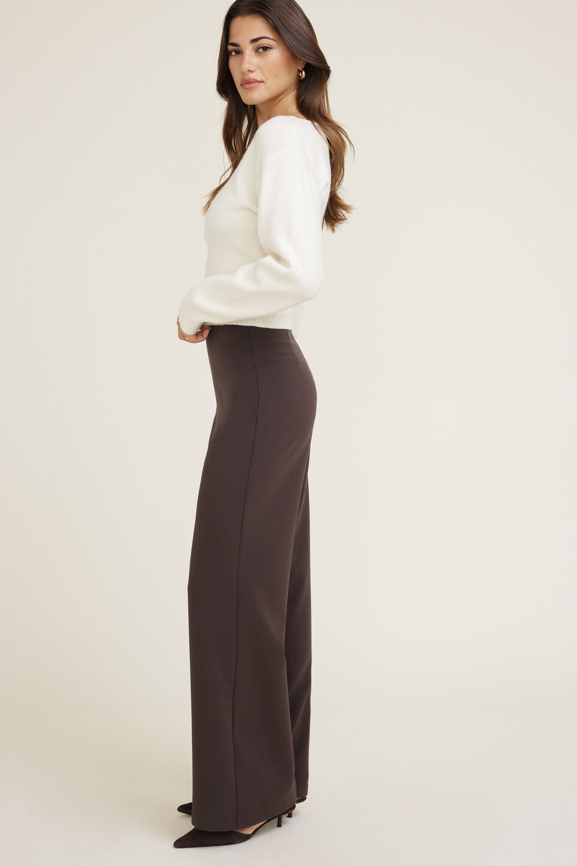 Clean Wide Leg Pants