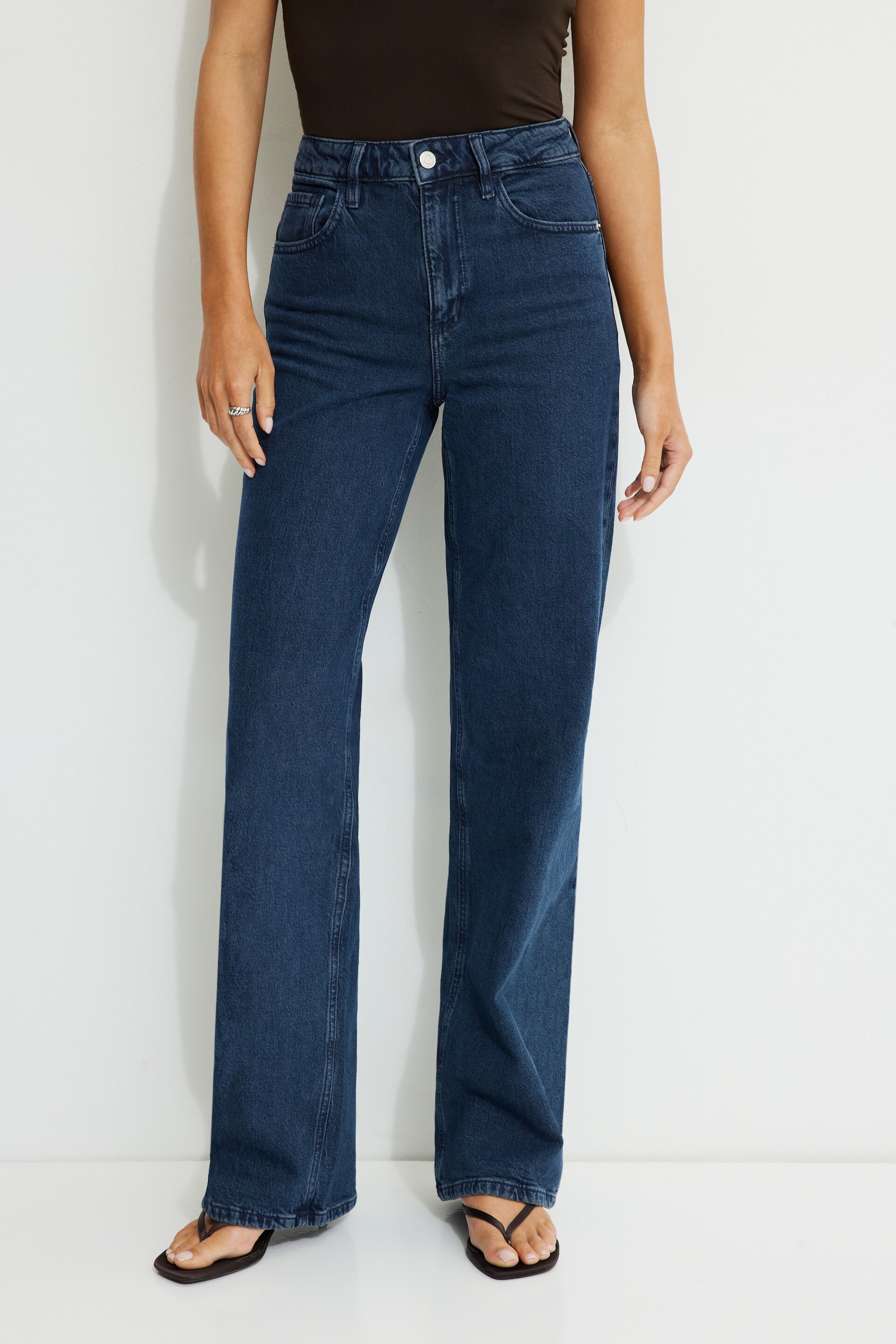 Heidi High Rise Wide Leg Jeans