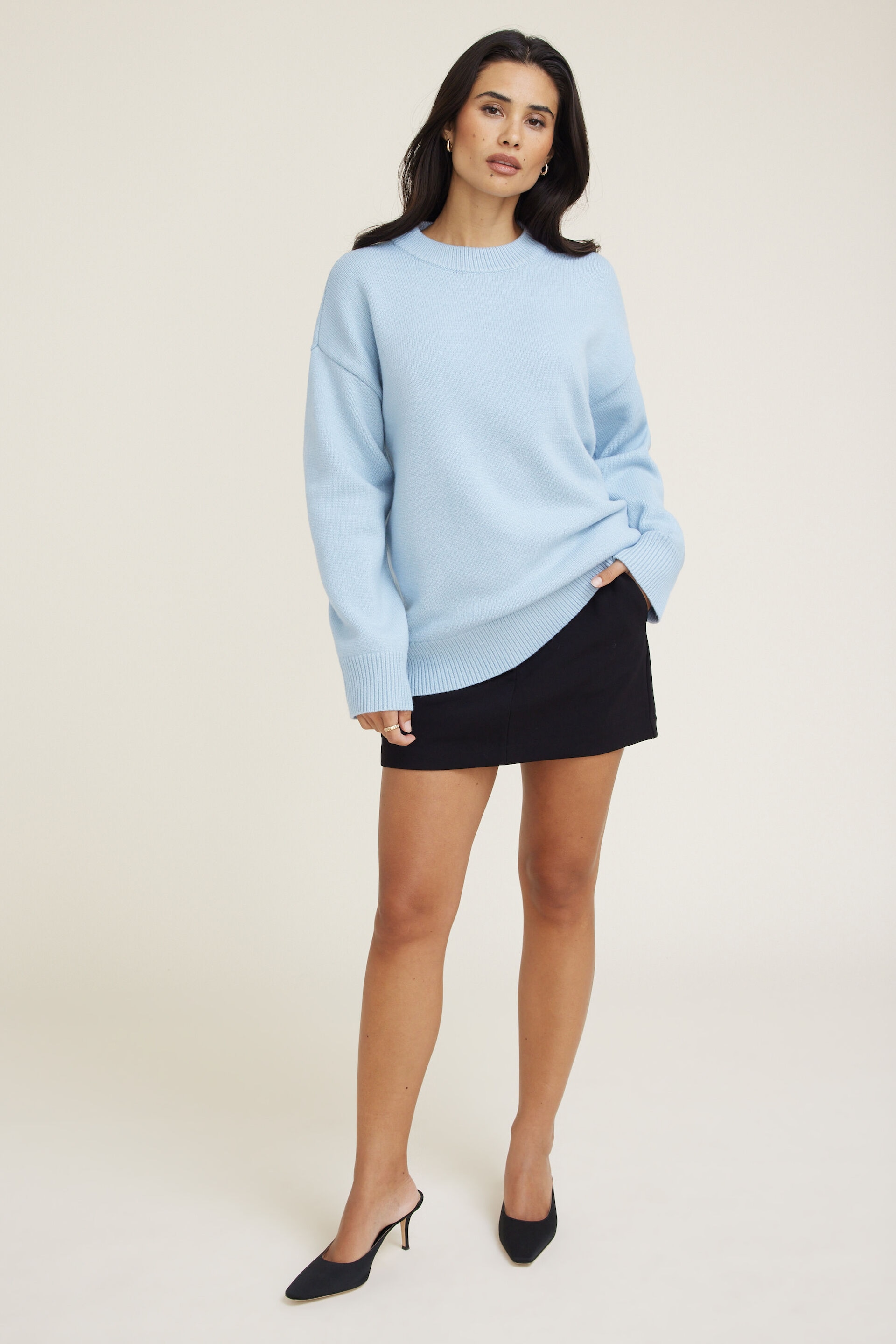 Oversized Crewneck Sweater
