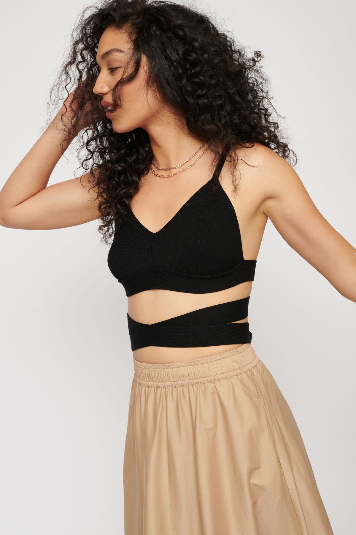 Dynamite Wrap Bralette. 5