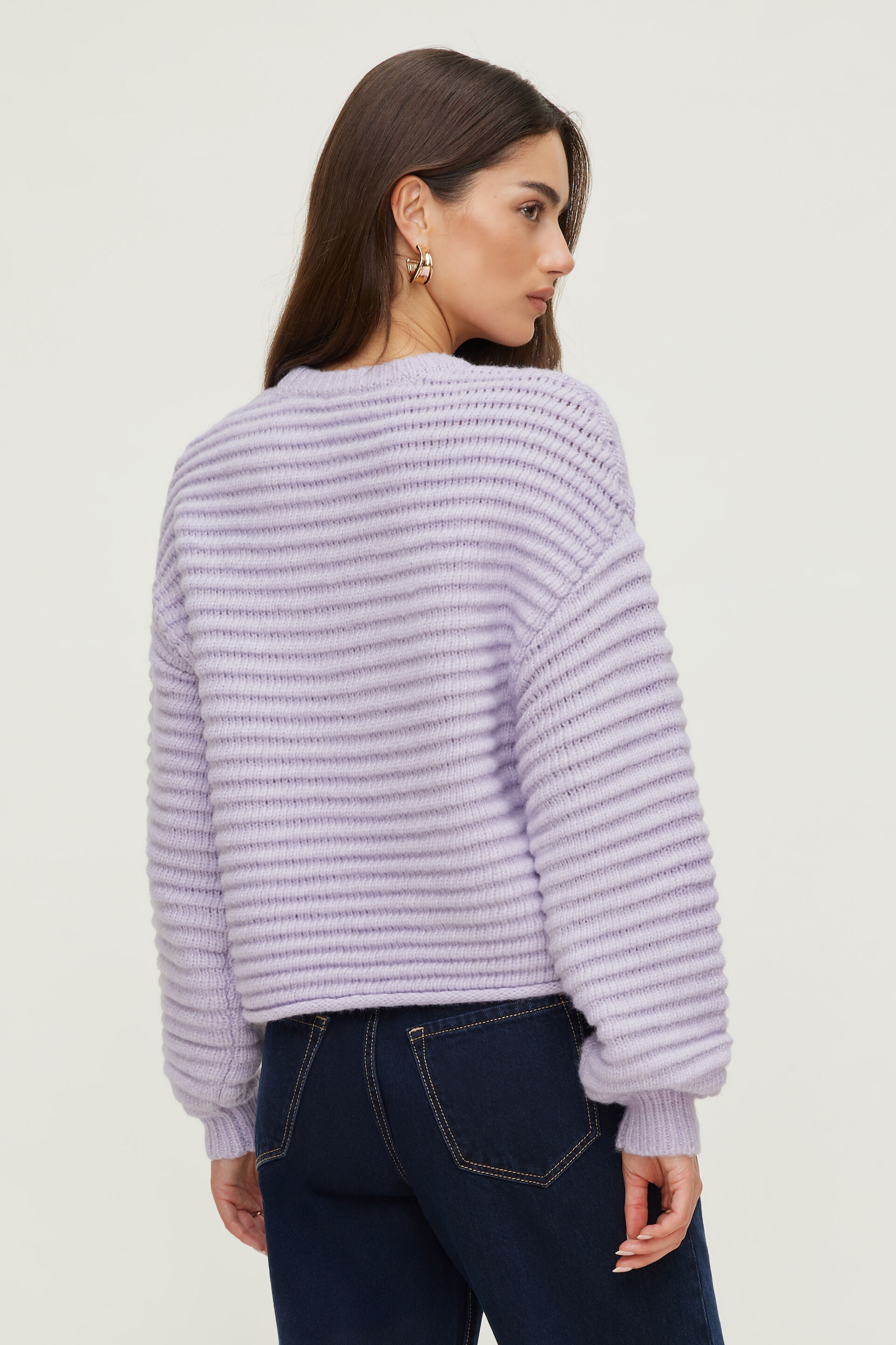 Lorelai Rib Knit Sweater