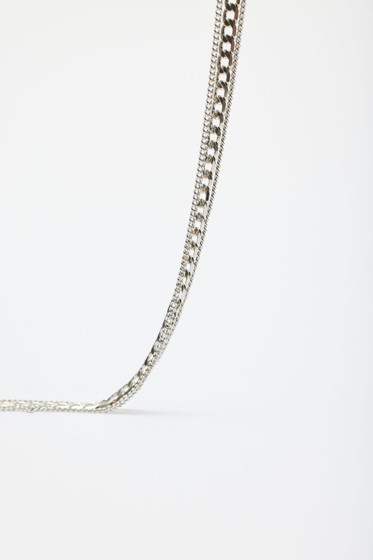 Dynamite Layered Curb Belly Chain. 2