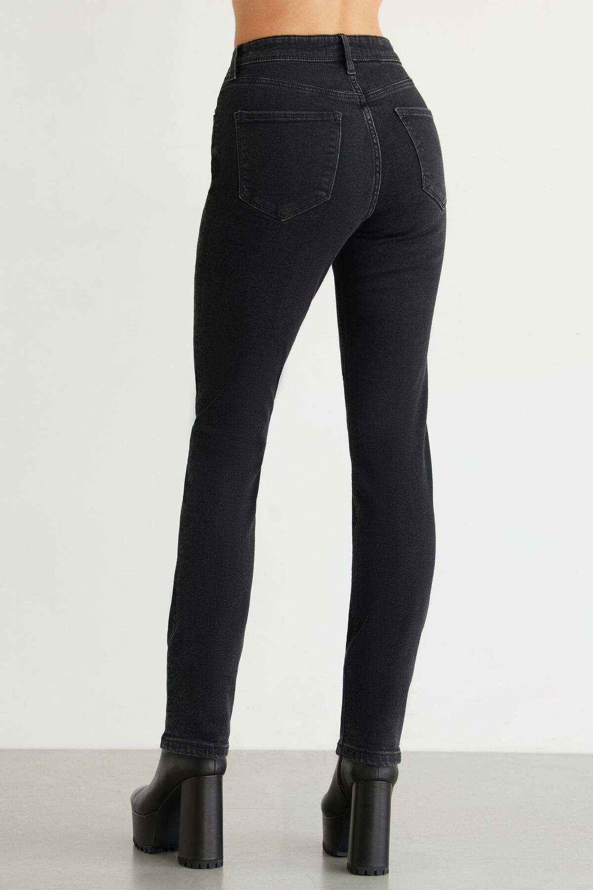 Dynamite Kate High Waist Button Front Jeans. 5