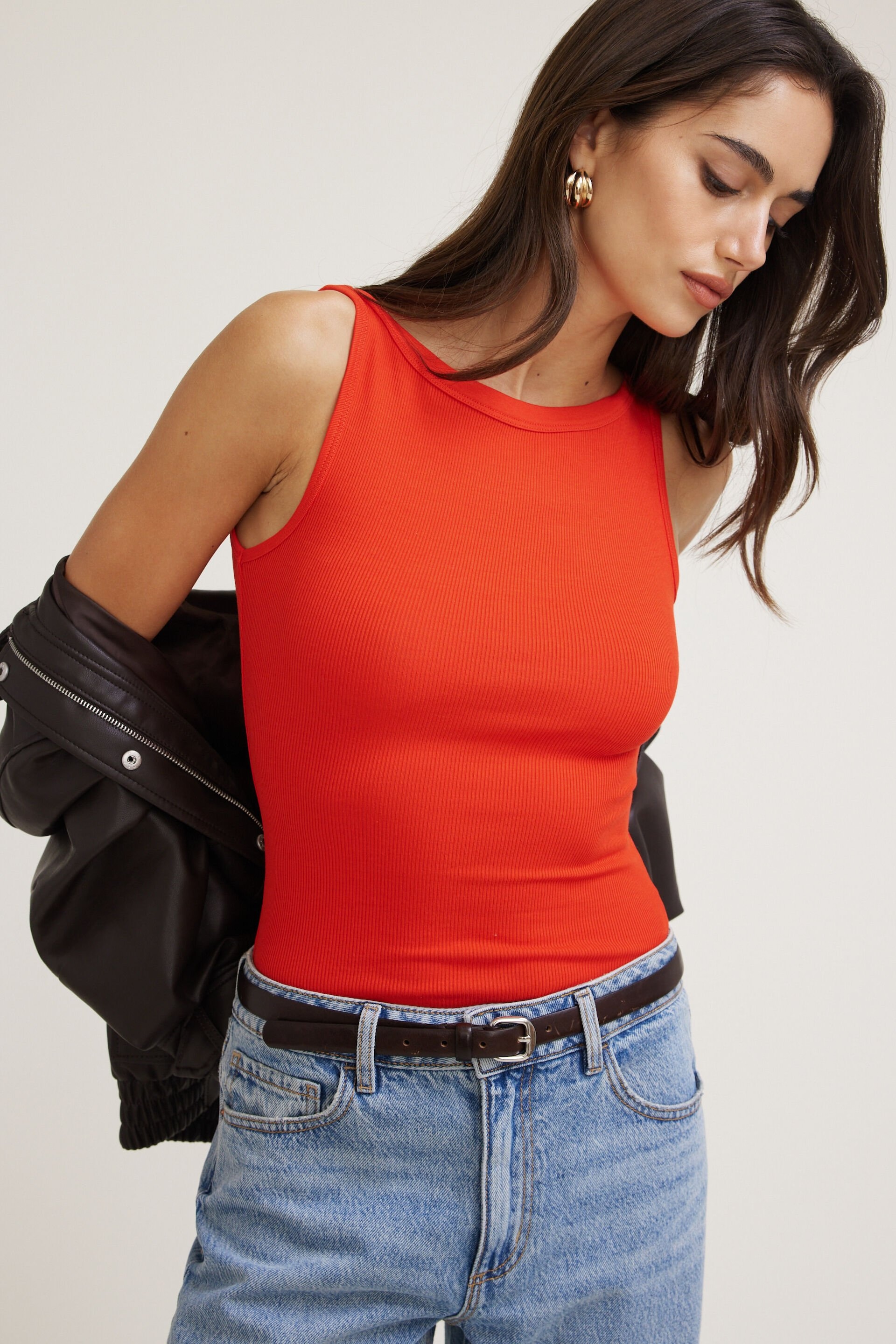 Nola Ribbed Tank Top