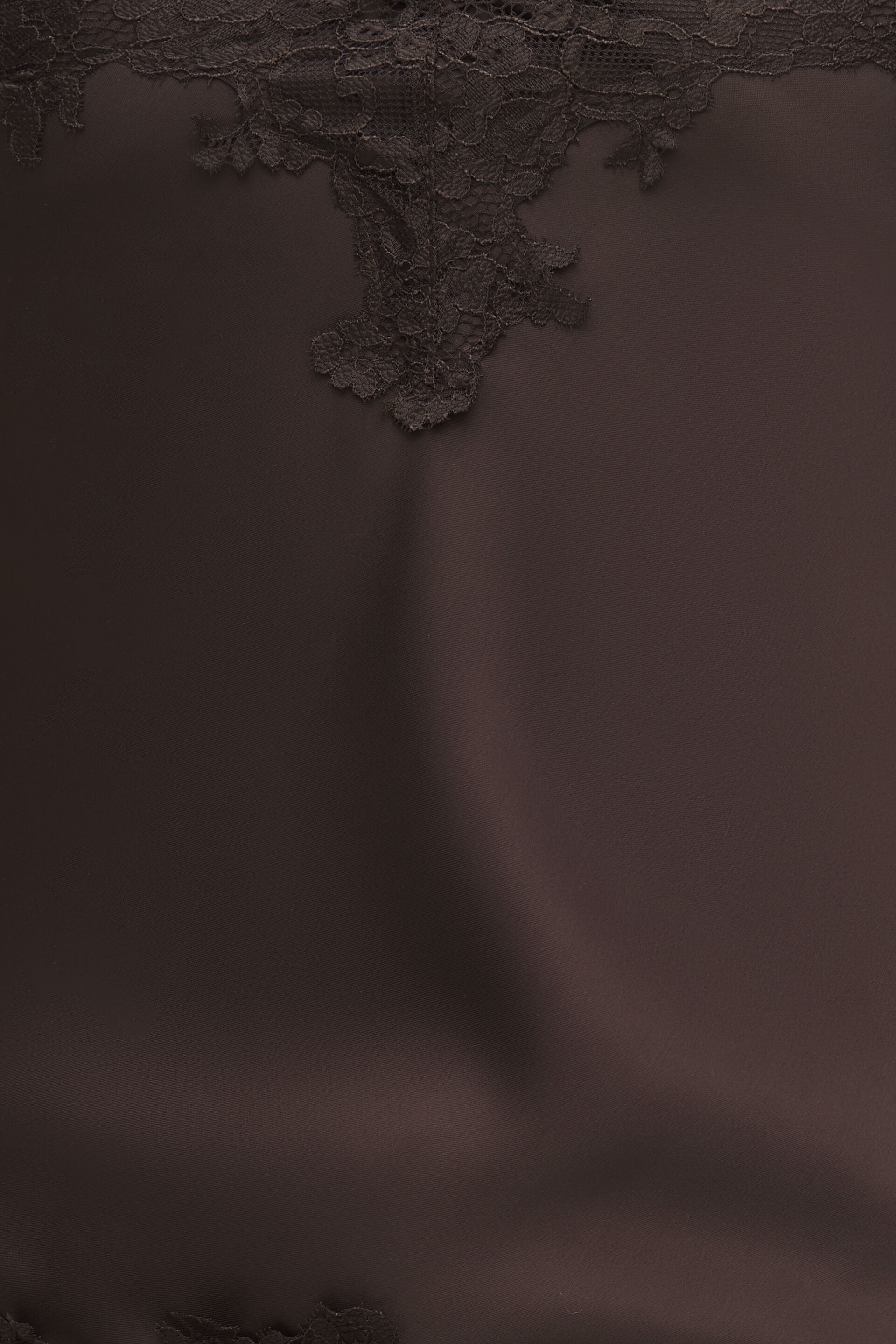 Cassie Asymmetric Lace Satin Cami