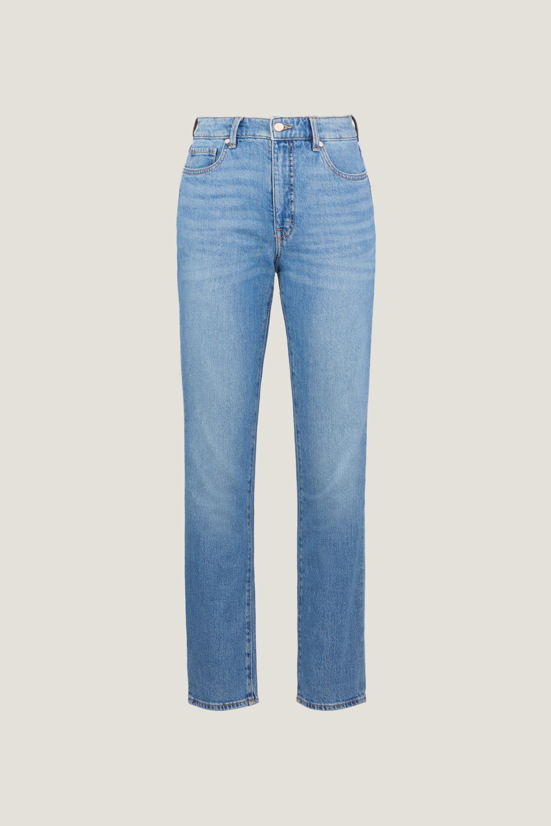 Jean ajusté à taille haute Frenchie