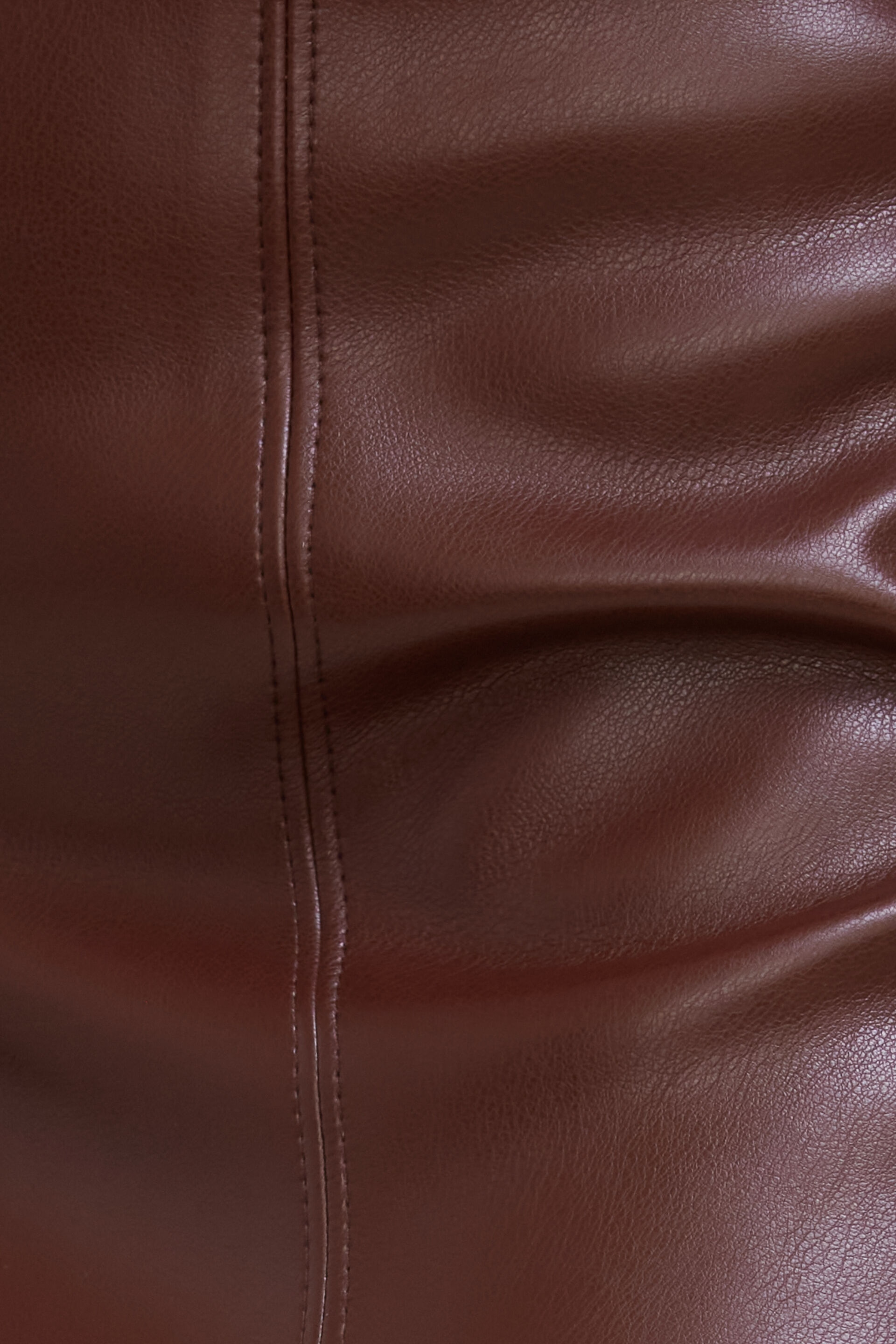 Marlow Faux Leather Midi Skirt