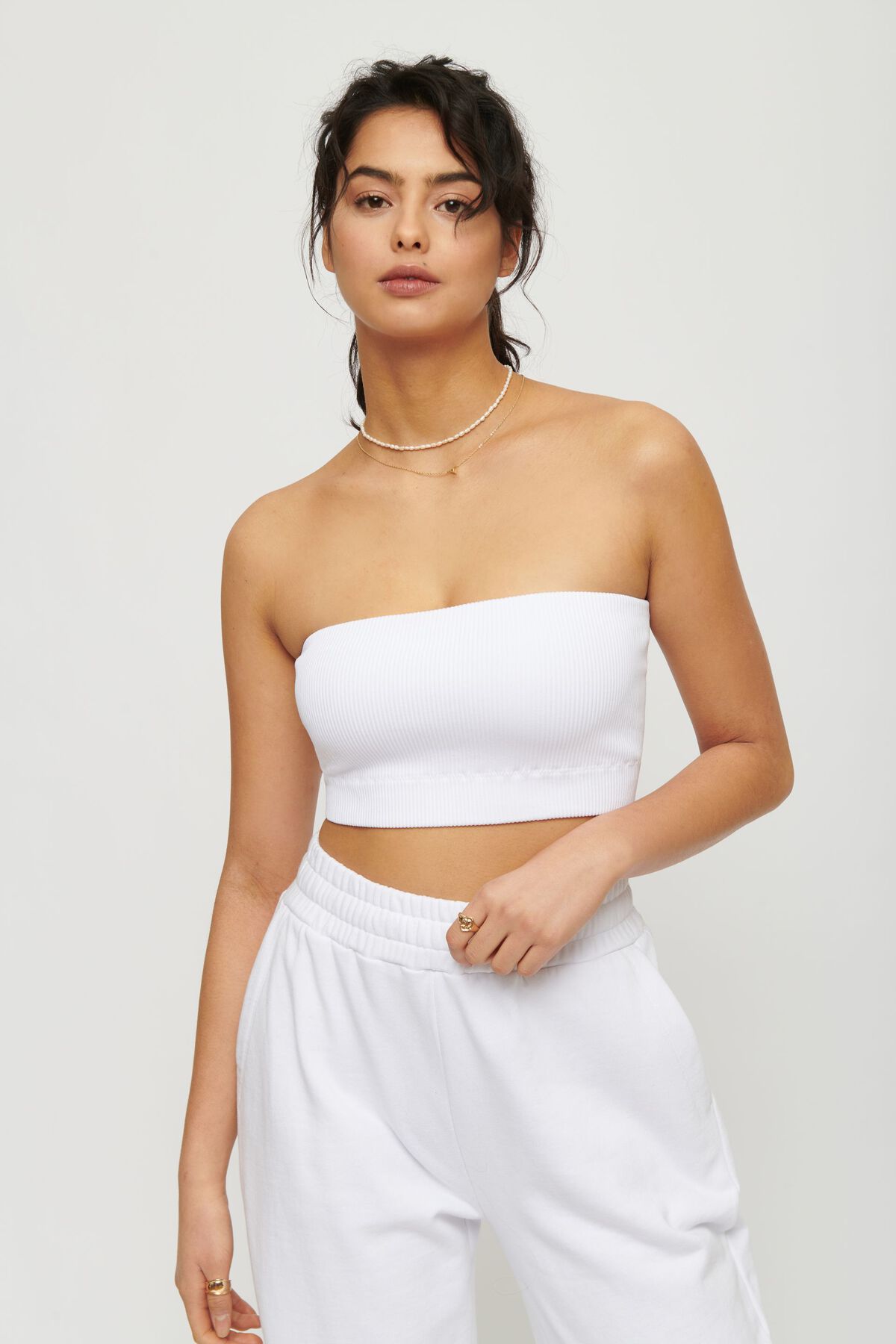 Dynamite Artesia Seamless Mini Tube Top. 3 Dynamite Artesia Seamless Mini Tube Top. 3