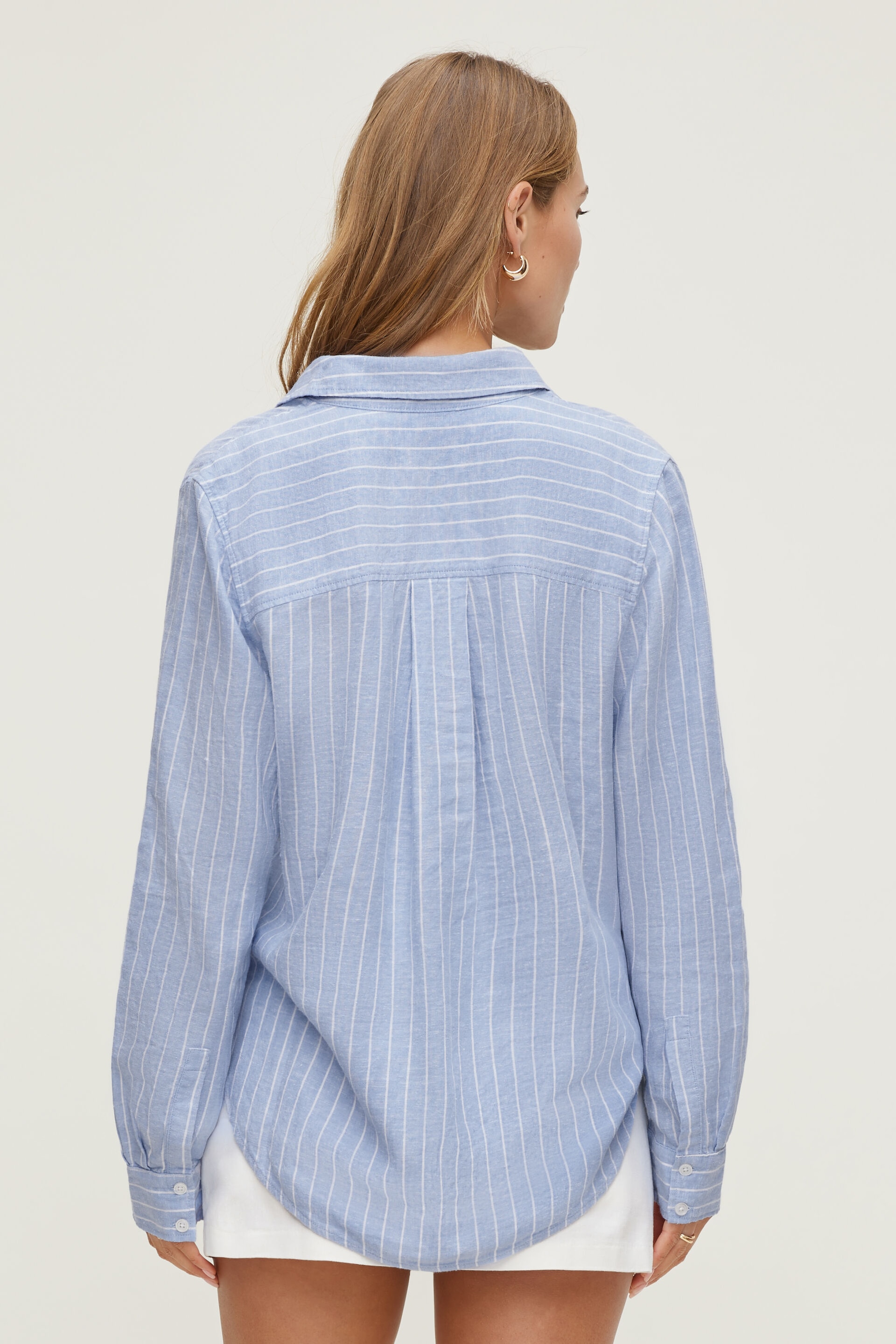 Oversized Linen Shirt