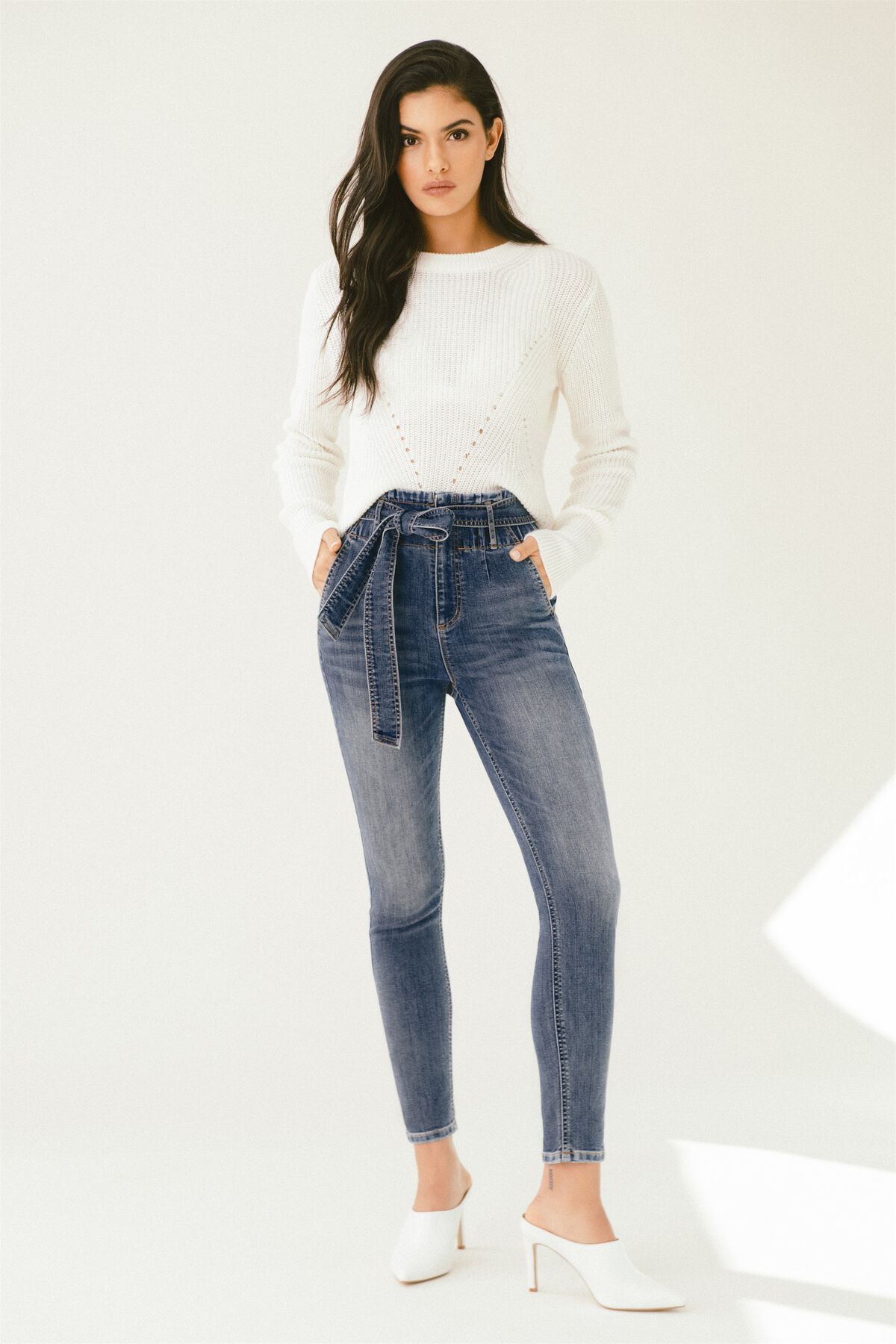Dynamite Ultra-High Rise Kate Ankle Skinny Jeans - Final Sale. 2
