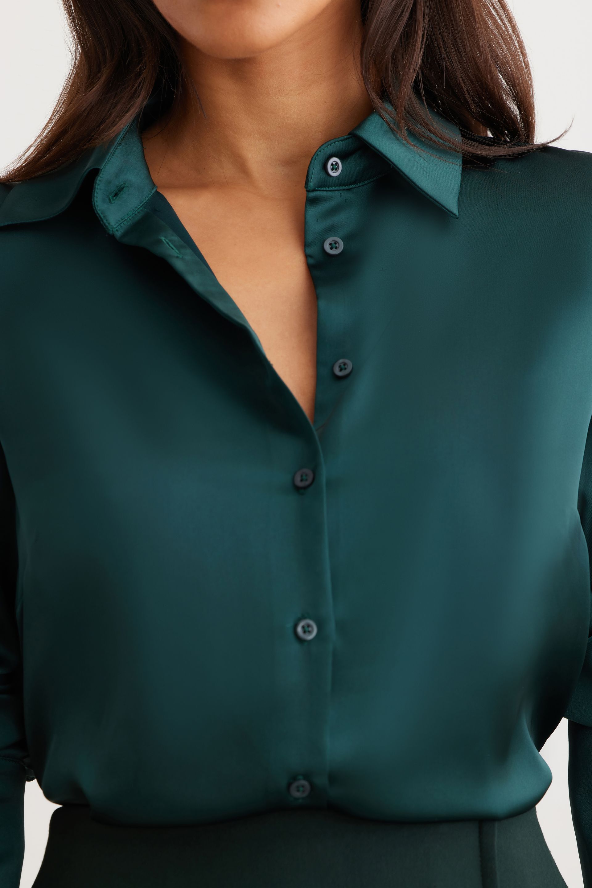Green dress shirts for ladies Clearance