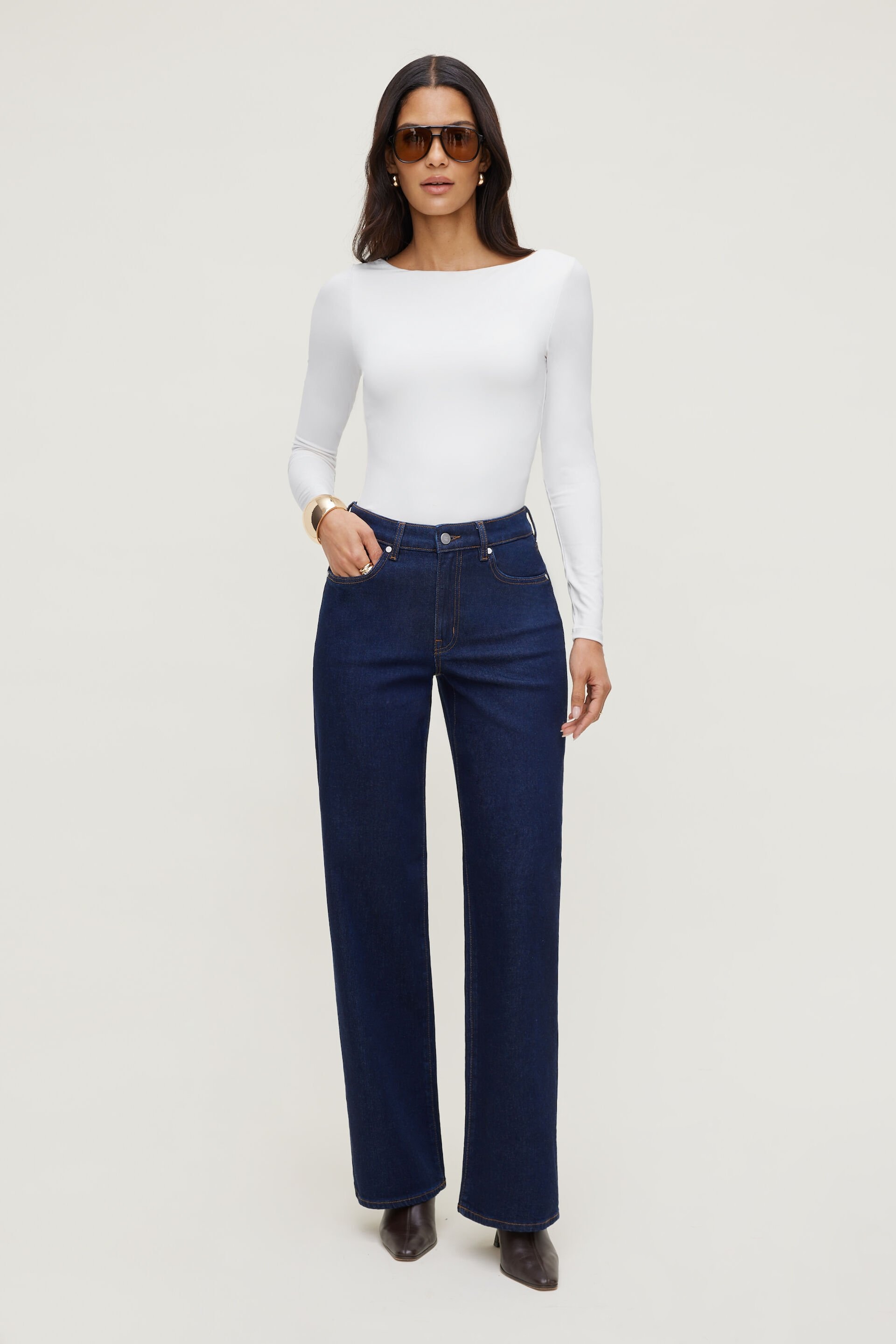 Nola Sculpt Long Sleeve Top