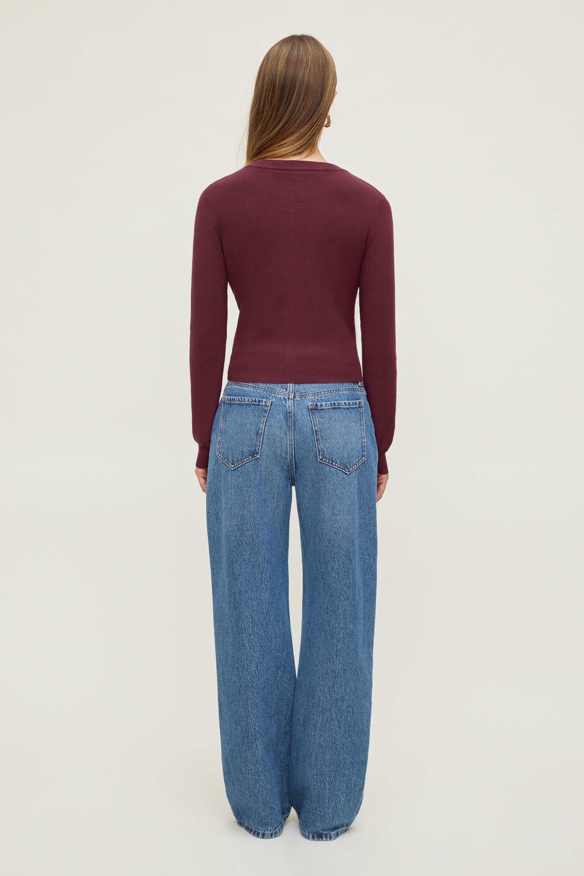 Rebecca Crewneck Cardigan