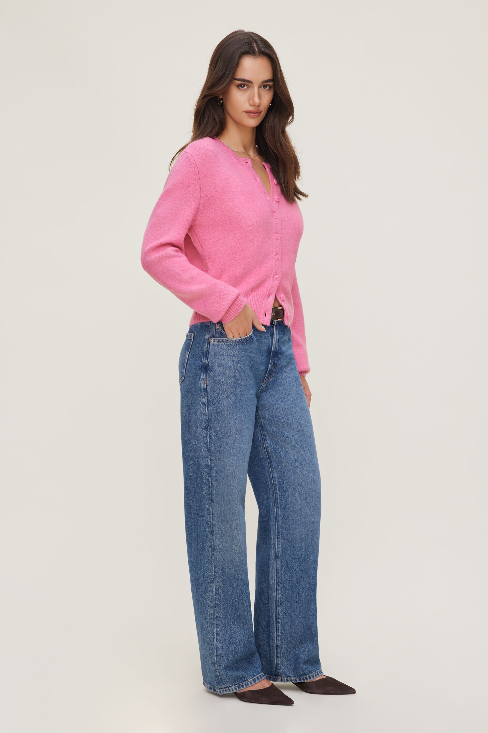 Rebecca Crewneck Cardigan