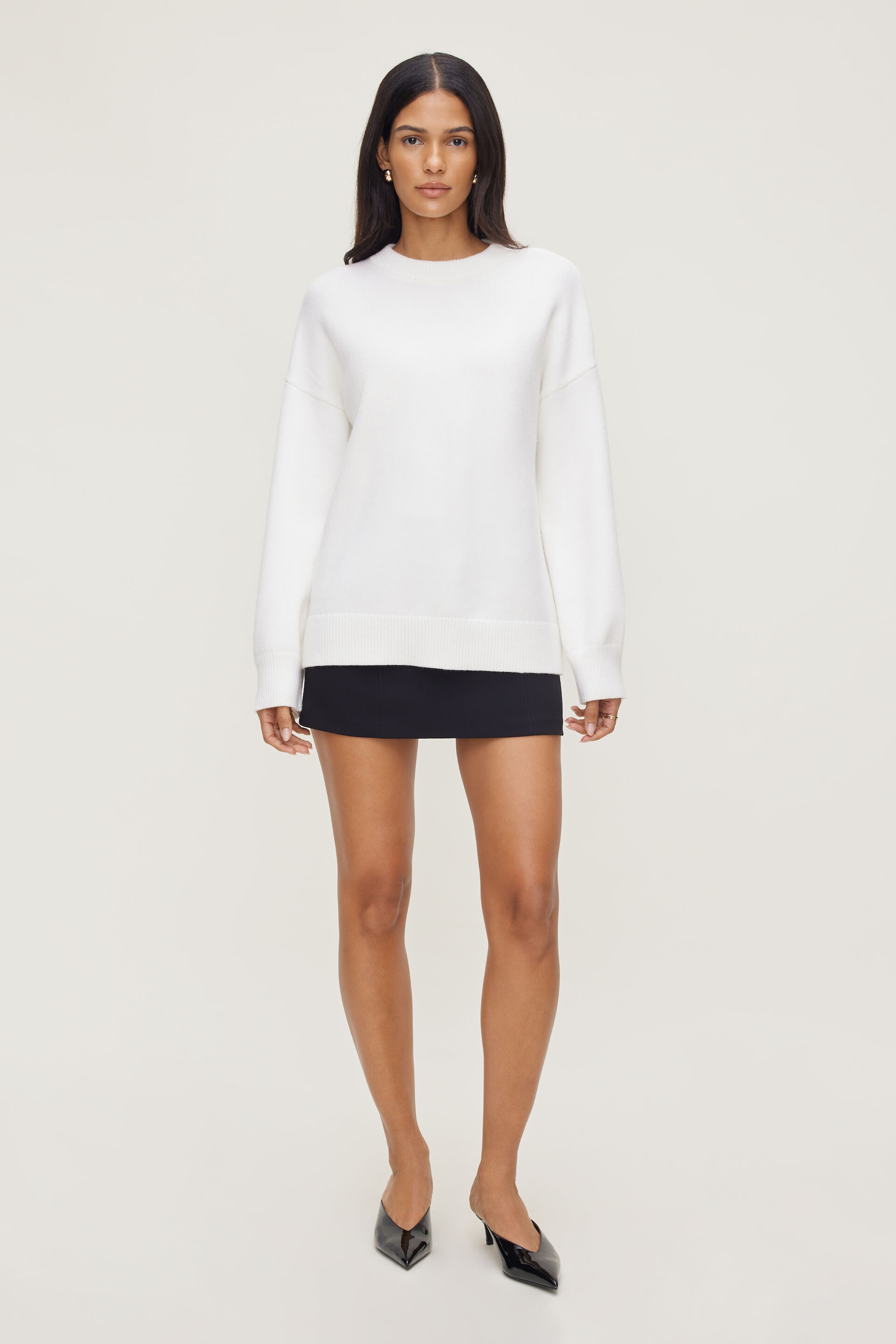 SCHUTZ | Loren Patent Heeled Mules