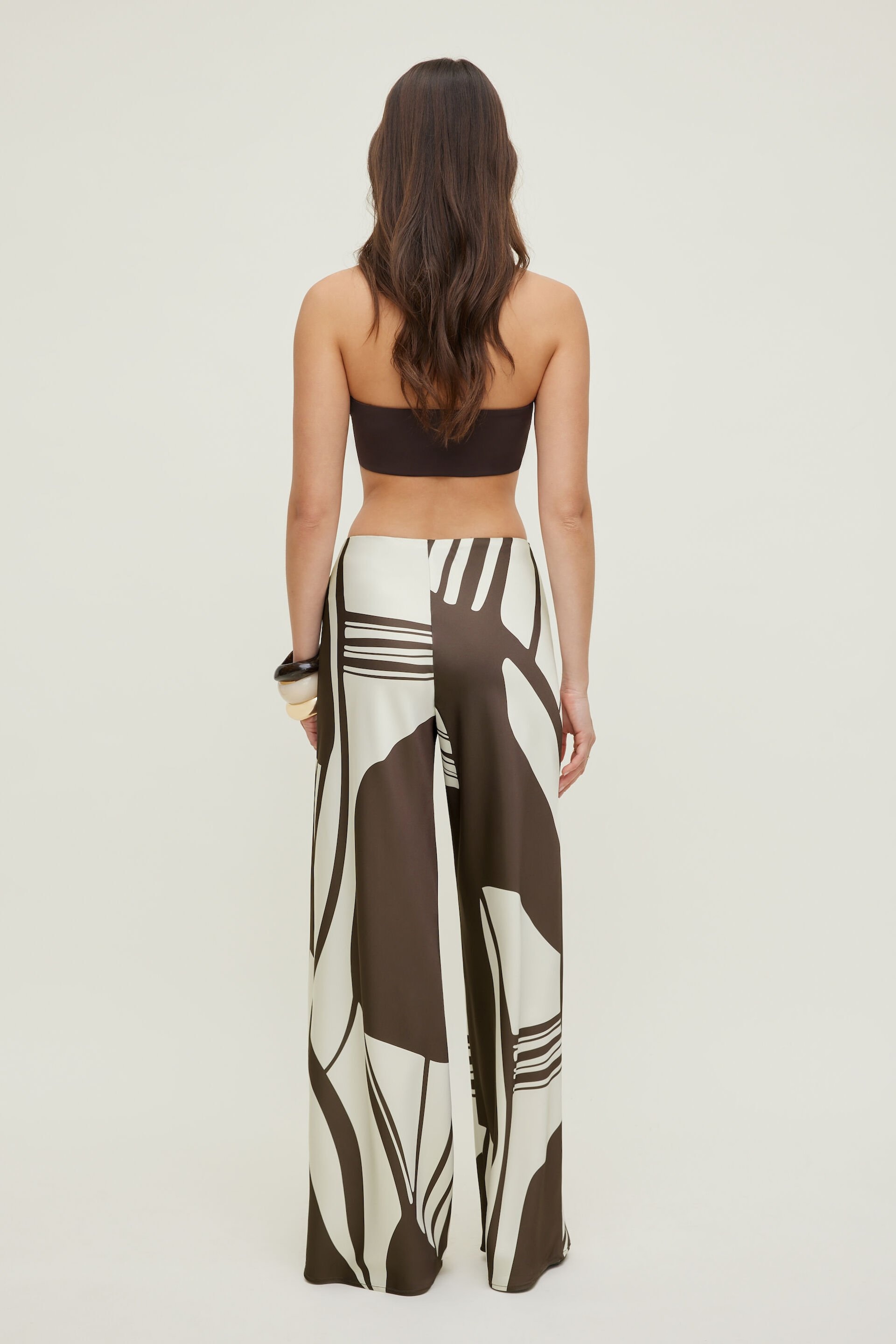 Wide Leg Satin Pants