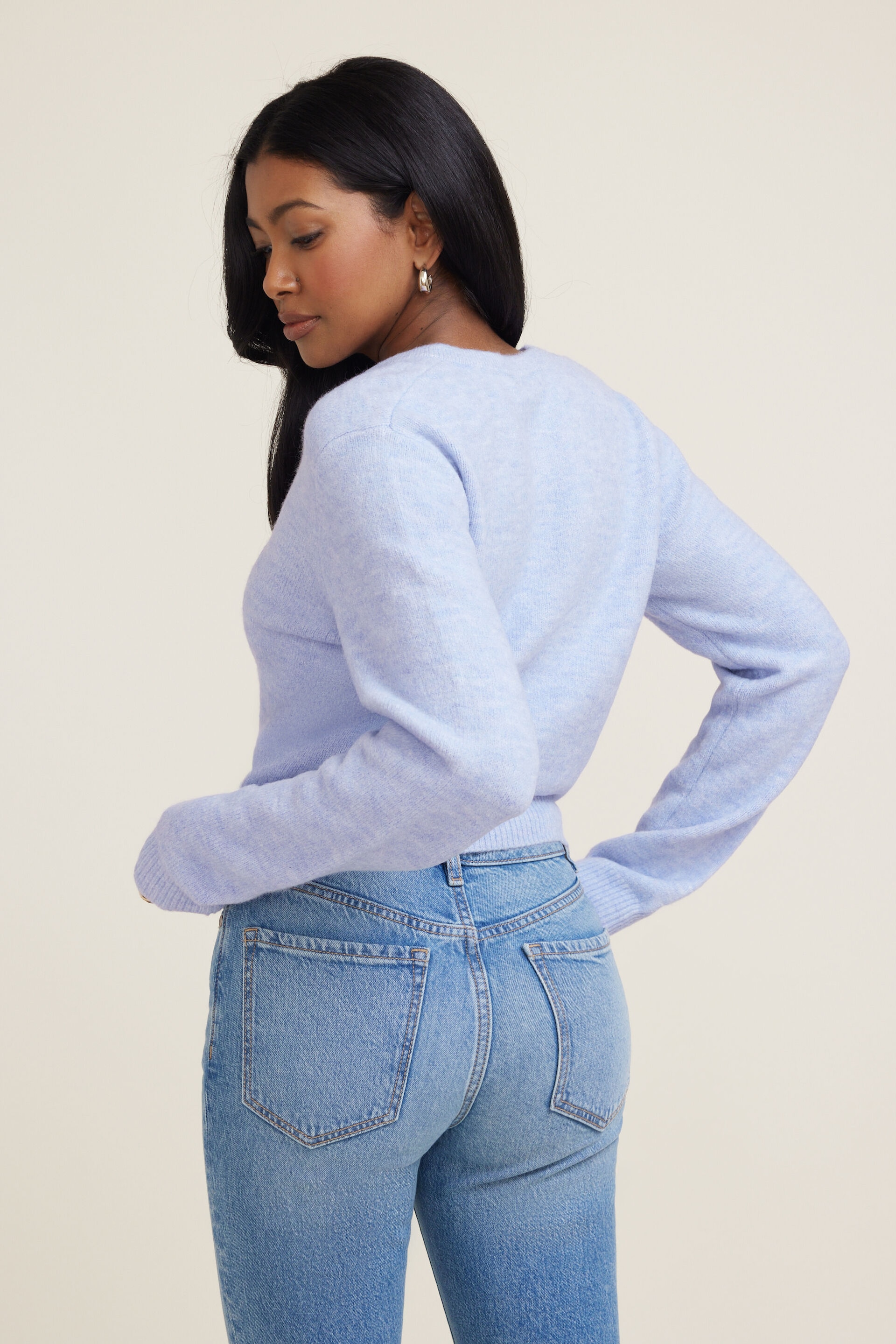 Rebecca Crewneck Cardigan