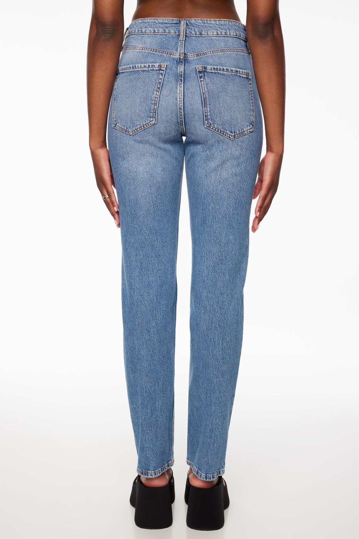 Dynamite Chiara Slim Straight Jeans. 3