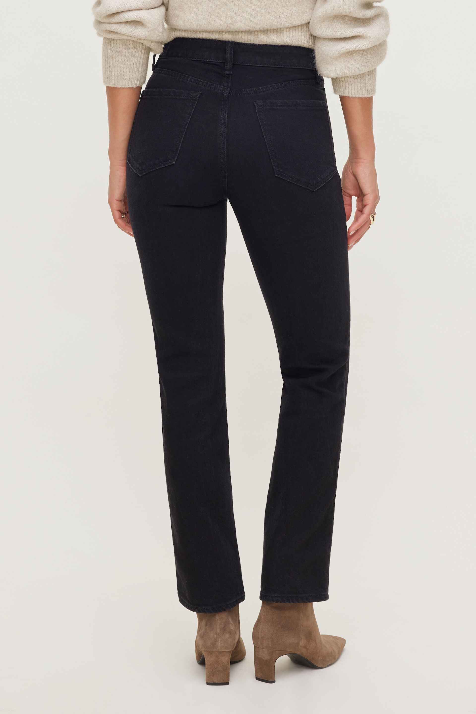 Frenchie High Rise Slim Leg Jeans