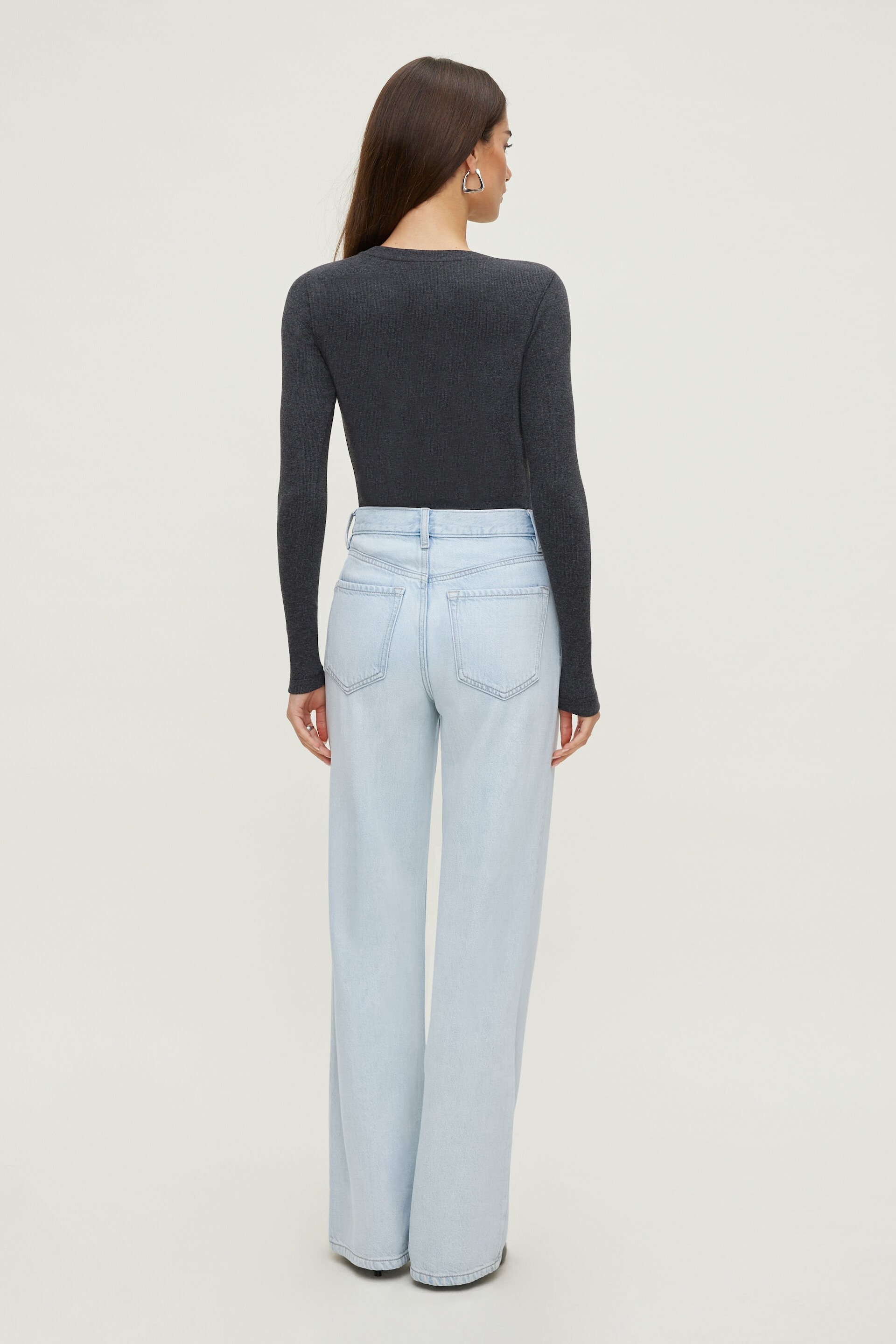 Heidi High Rise Wide Leg Tencel™ Jeans