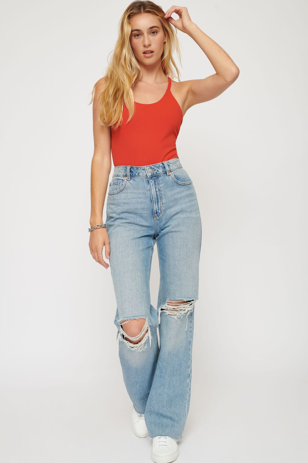 Dynamite Elastic Strap Bodysuit. 5