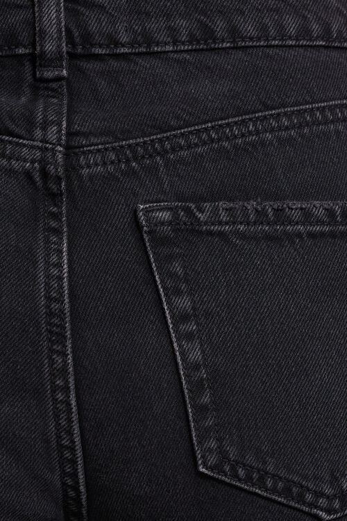 Alternative view # 3 of Dynamite Jeans and a Cute Top Claudia Mom Jeans in Dark Black/Void